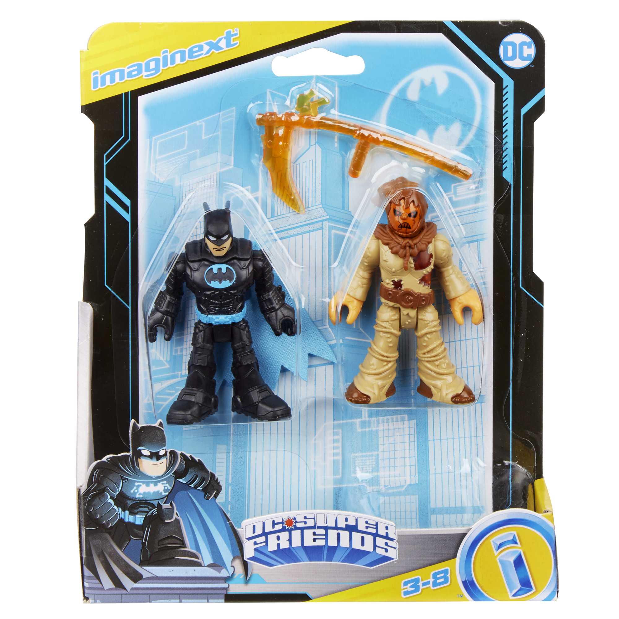 Imaginext DC Super Friends Figure Set Collection, Poseable With Accessory, Styles May Vary - Image 2