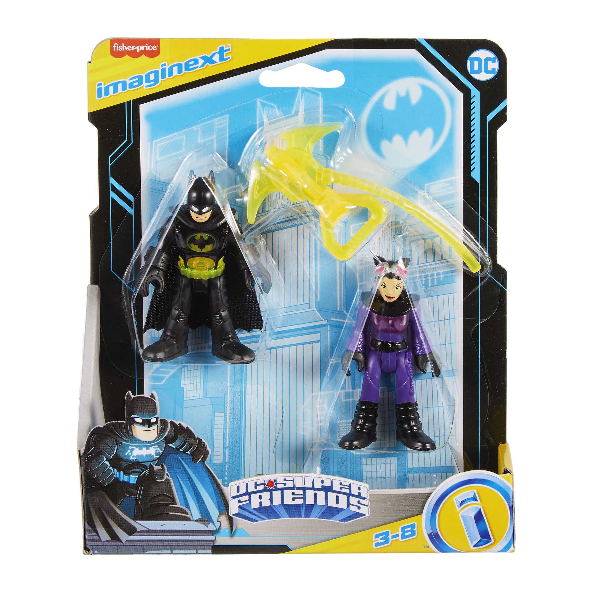 Imaginext DC Super Friends Figure Set Collection, Poseable With Accessory, Styles May Vary - Image 4