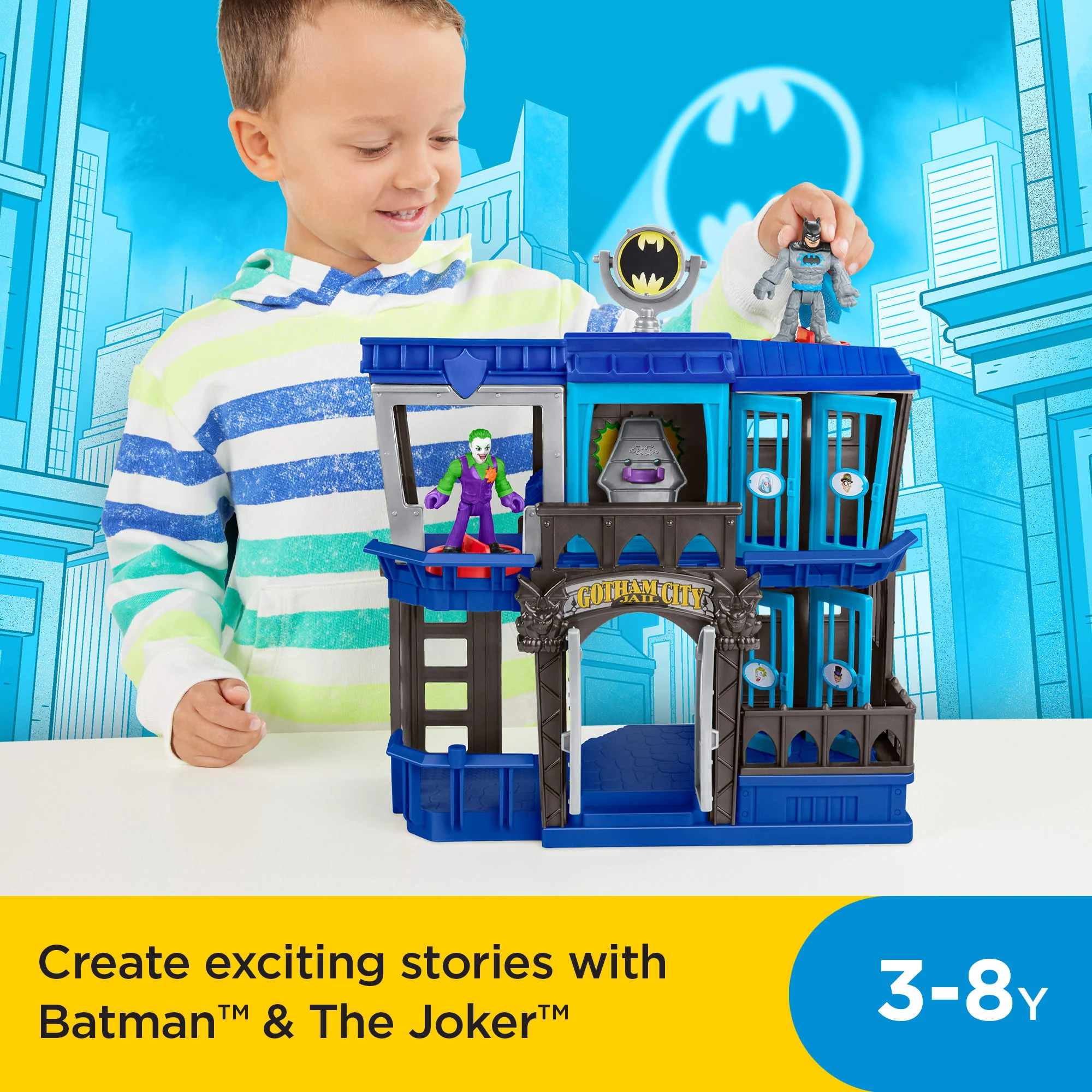 Imaginext DC Super Friends Gotham City Jail: Recharged - Image 2