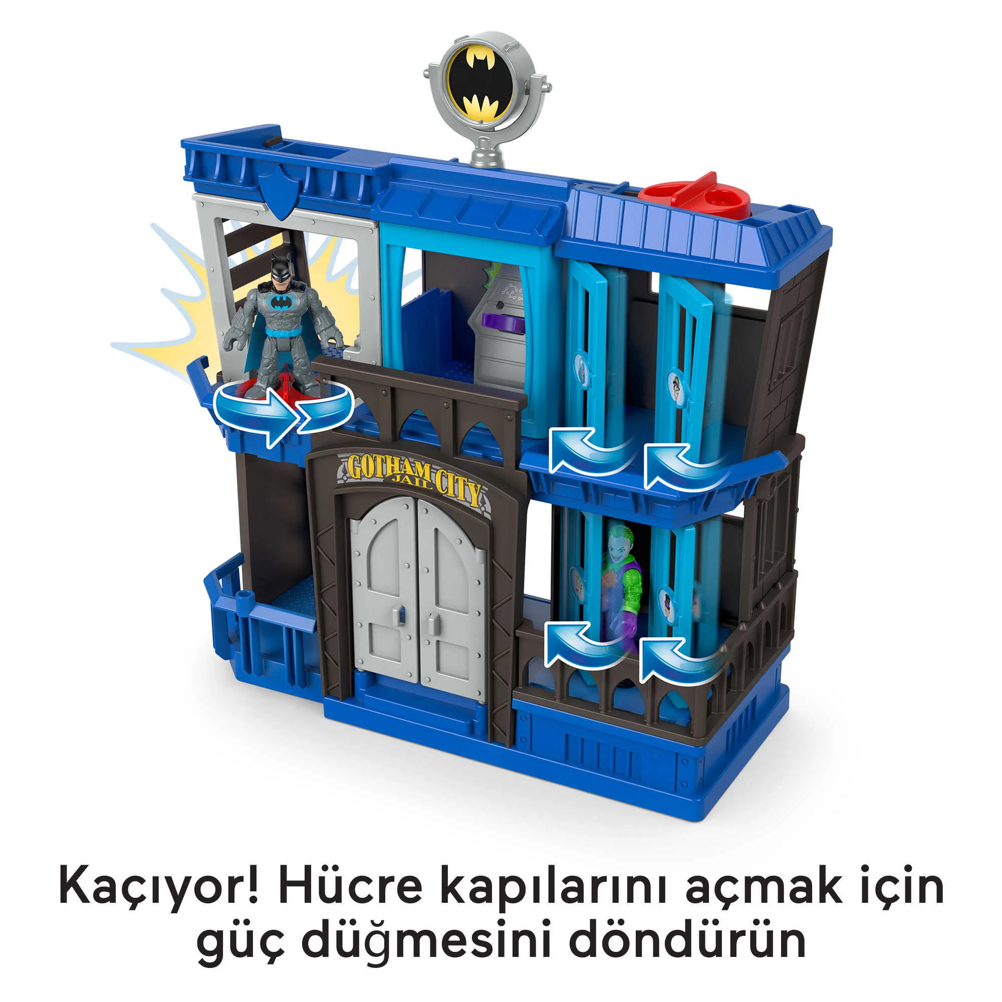 Imaginext® DC Super Friends GOTHAM Hapishanesi Oyun Seti - Image 4