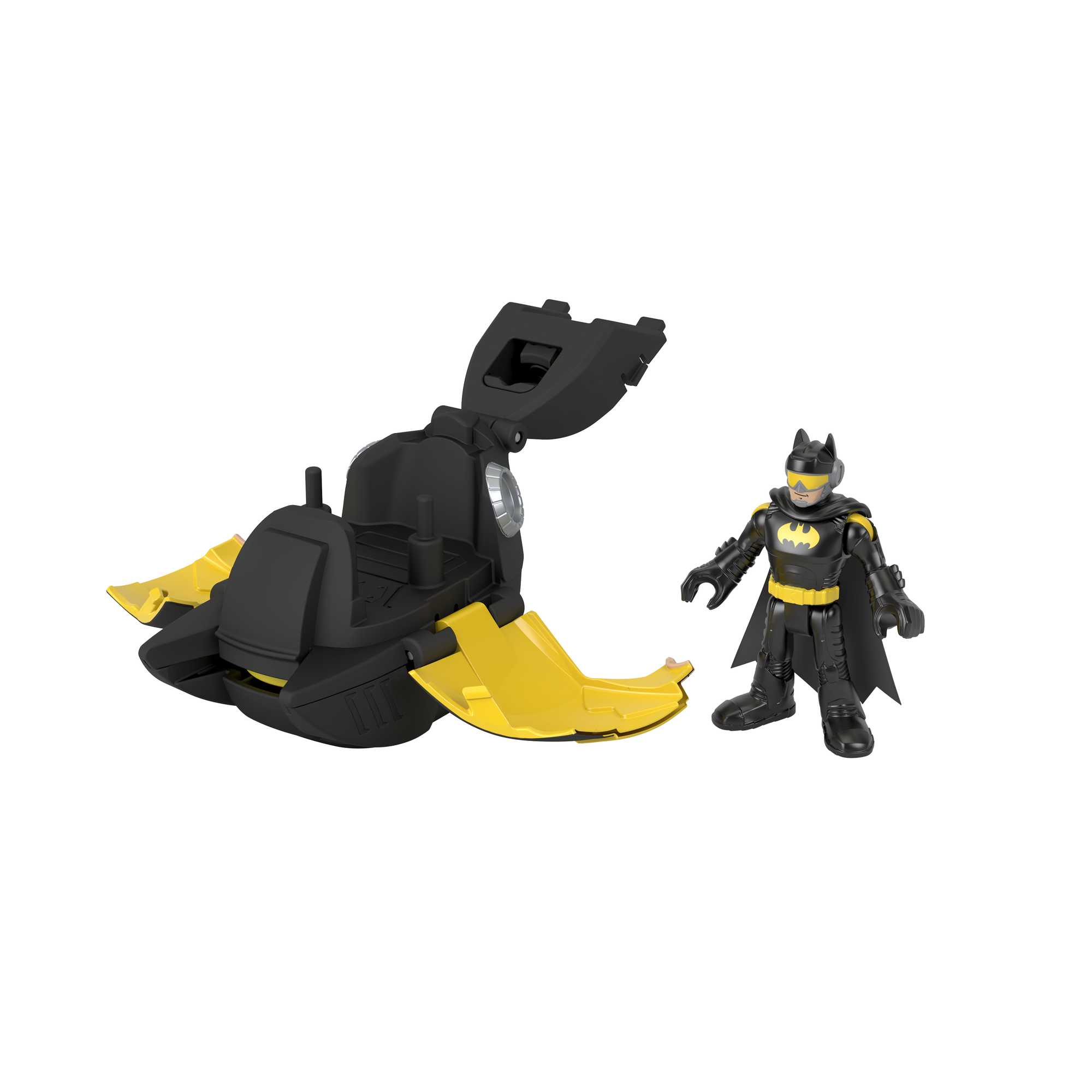 Imaginext Dc Super Friends Head Shifters Assortimento Set Con Personaggio E Veicolo - Image 2