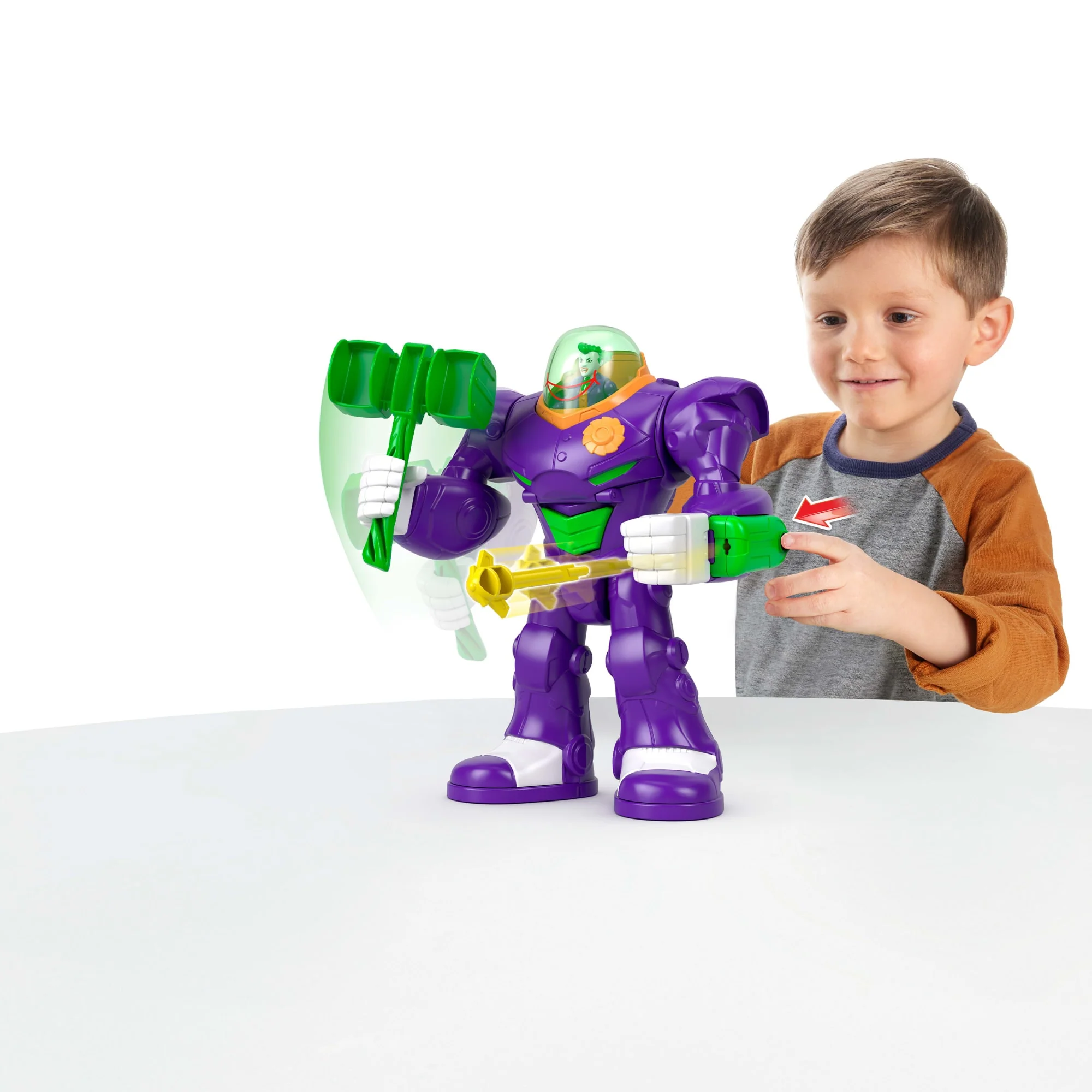 Fisher-Price Imaginext DC Super Friends Der Joker Hammer-Mech Mit Starter, Actionfigur Und Mehr - Image 2