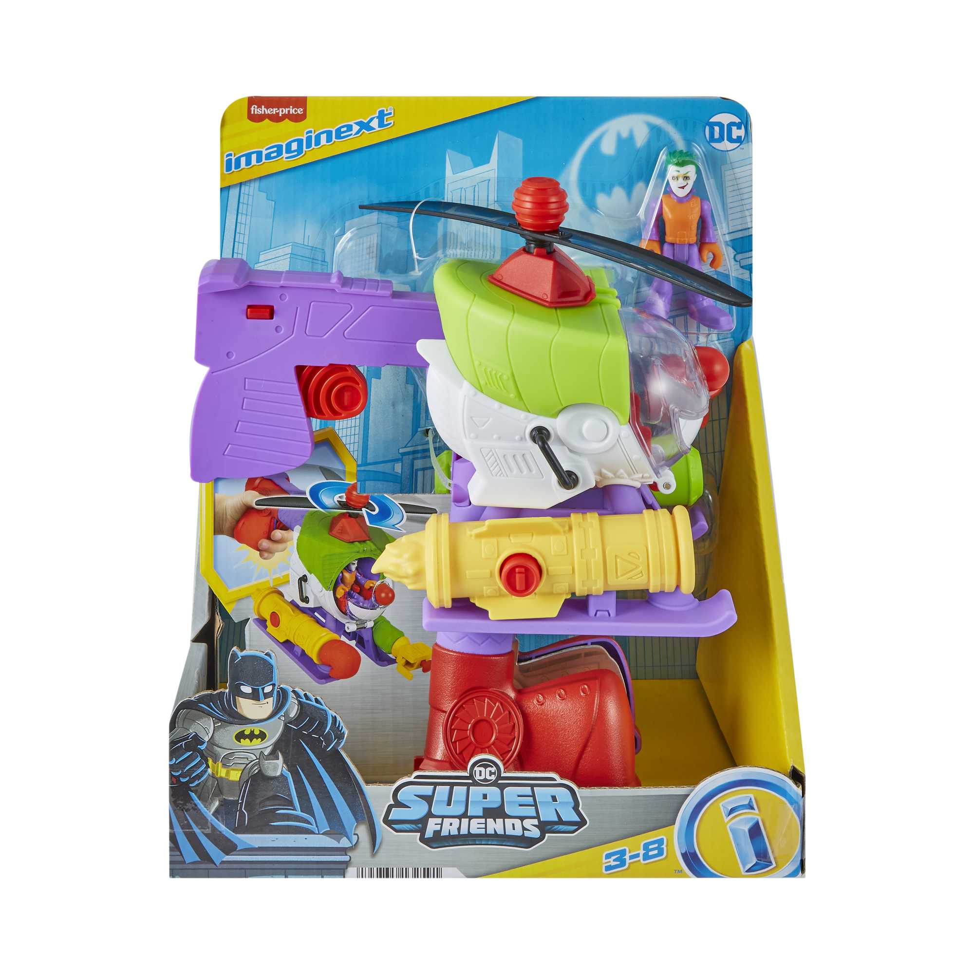 Imaginext DC Super Friends The Joker Robo Copter - Image 6