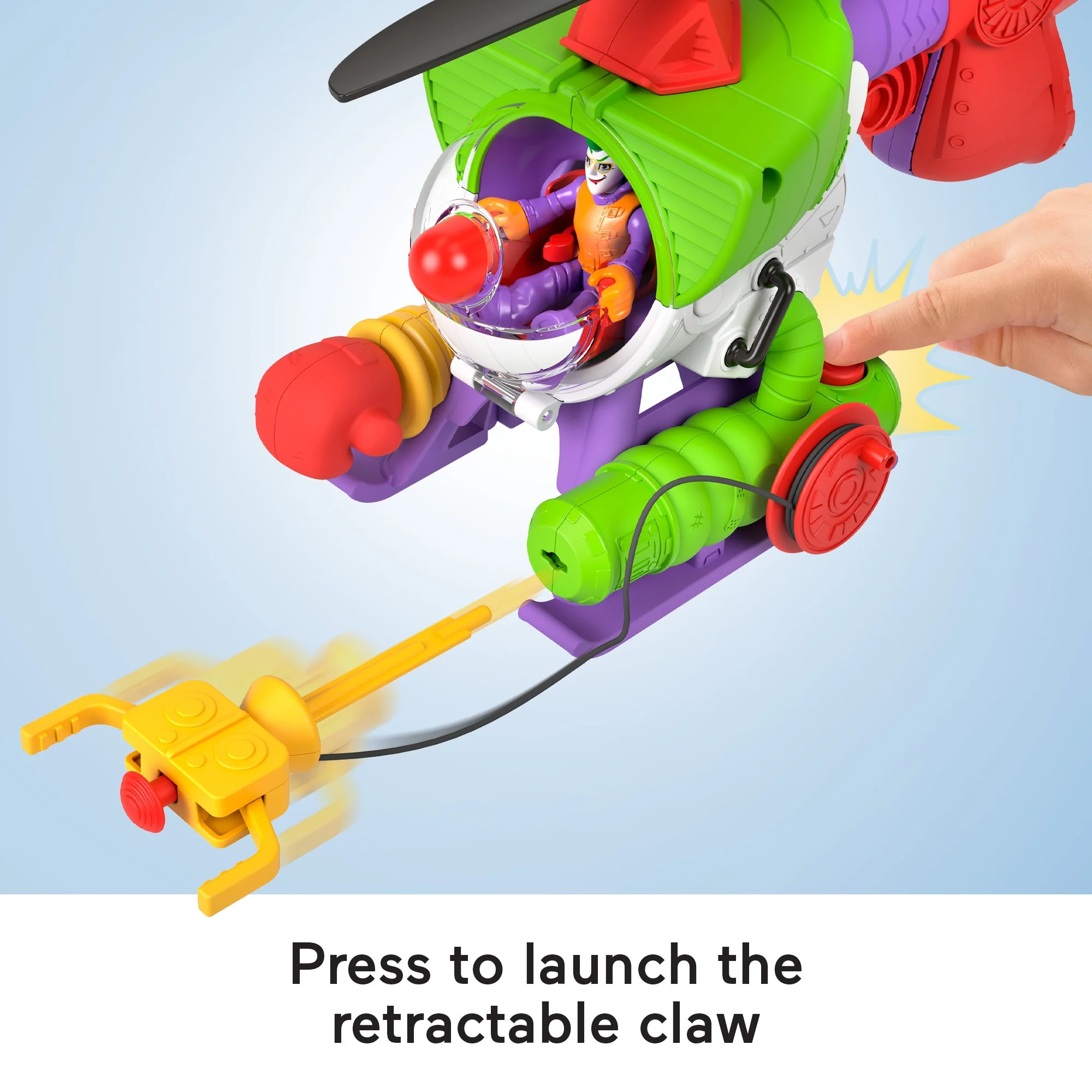 Imaginext DC Super Friends The Joker Robo Copter - Image 7