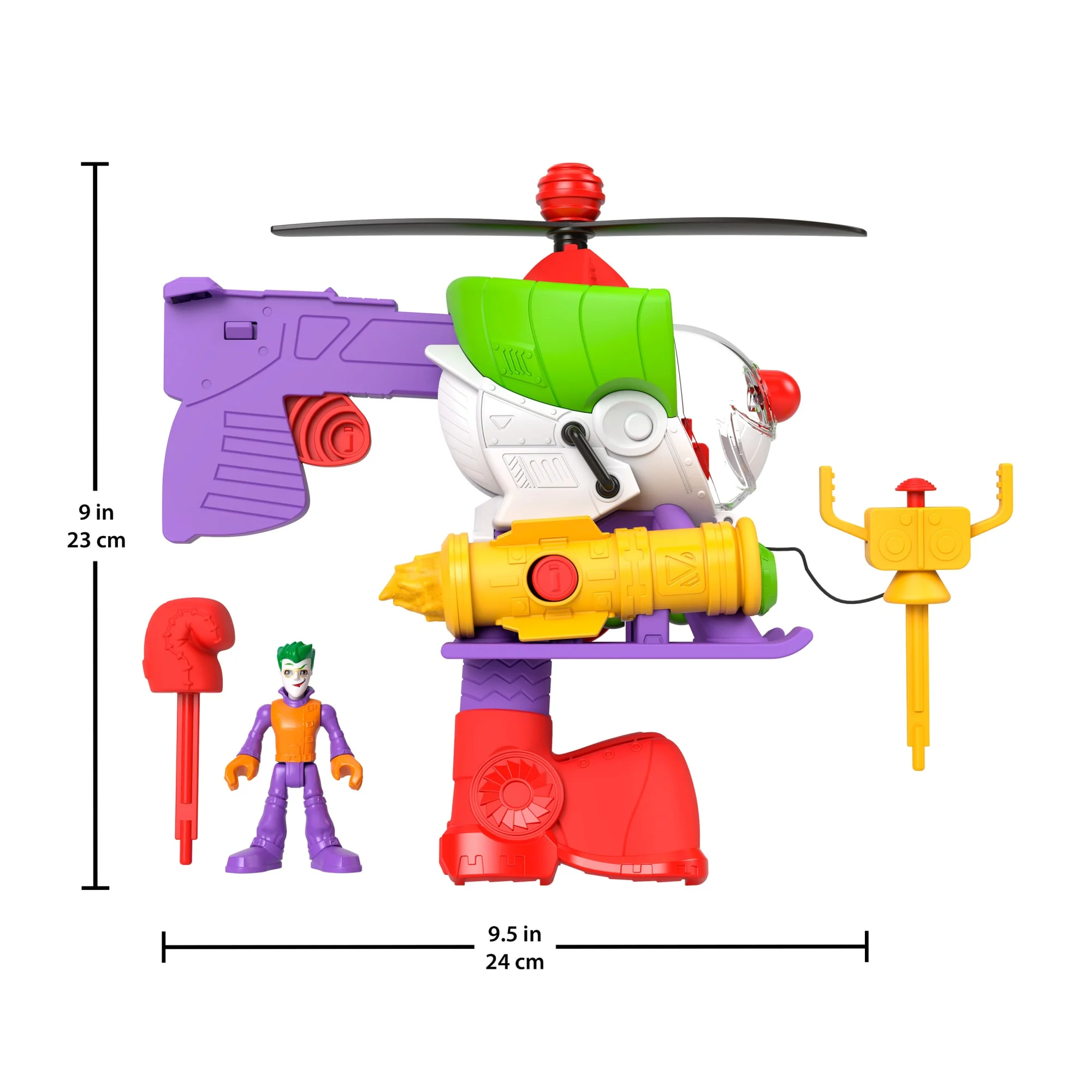 Imaginext DC Super Friends The Joker Robo Copter - Image 8