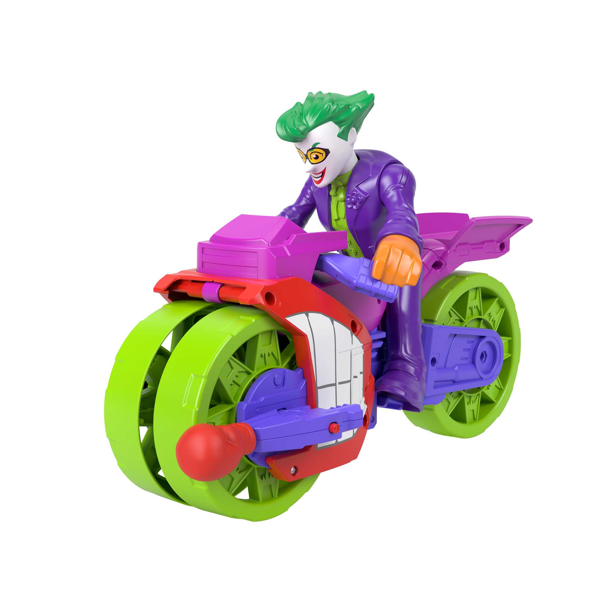 Imaginext DC Super Friends The Joker XL & Laff Cycle - Image 3