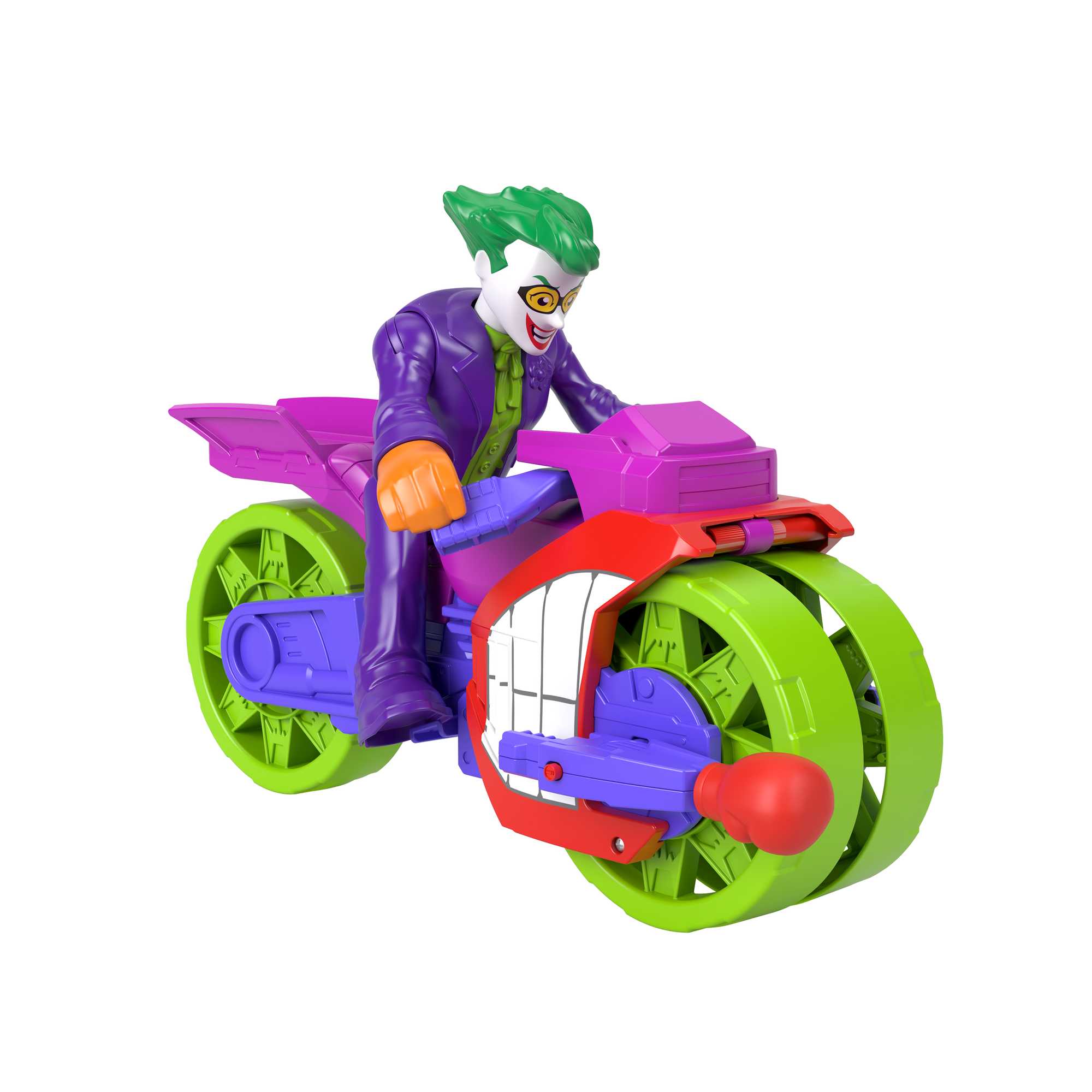 Imaginext DC Super Friends The Joker XL & Laff Cycle - Image 7