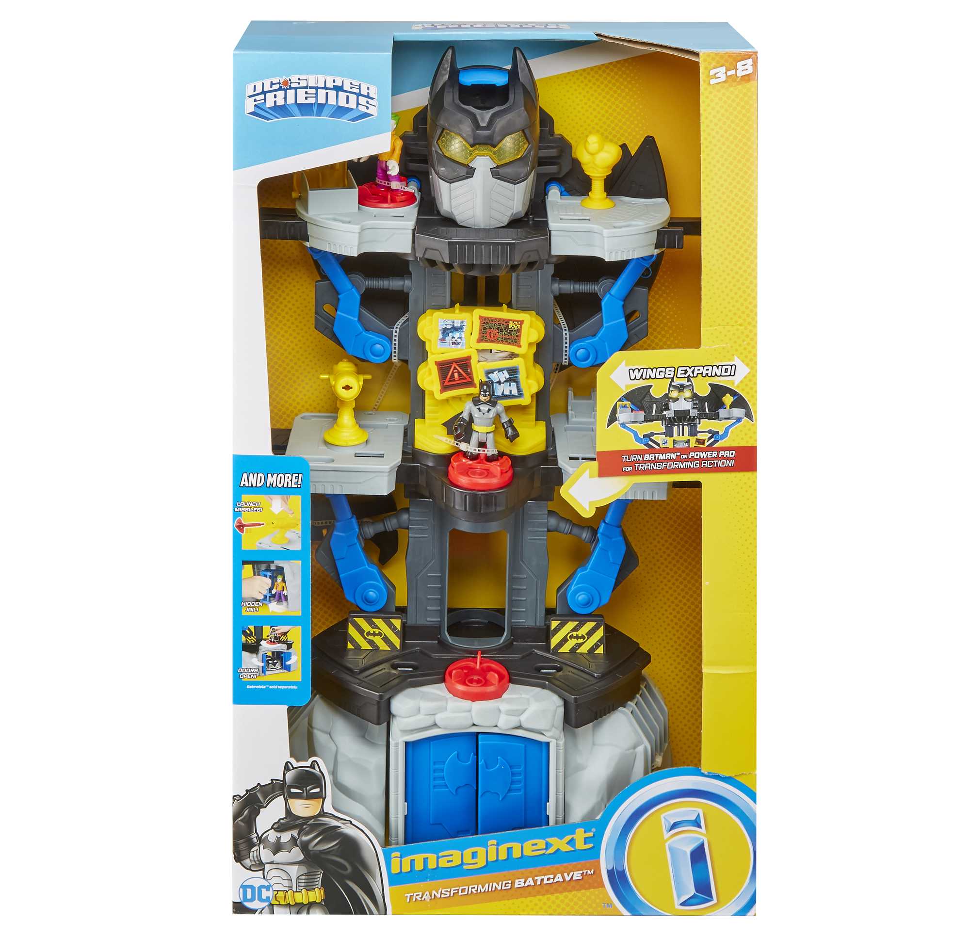 Imaginext DC Super Friends Transforming Batcave - Image 5