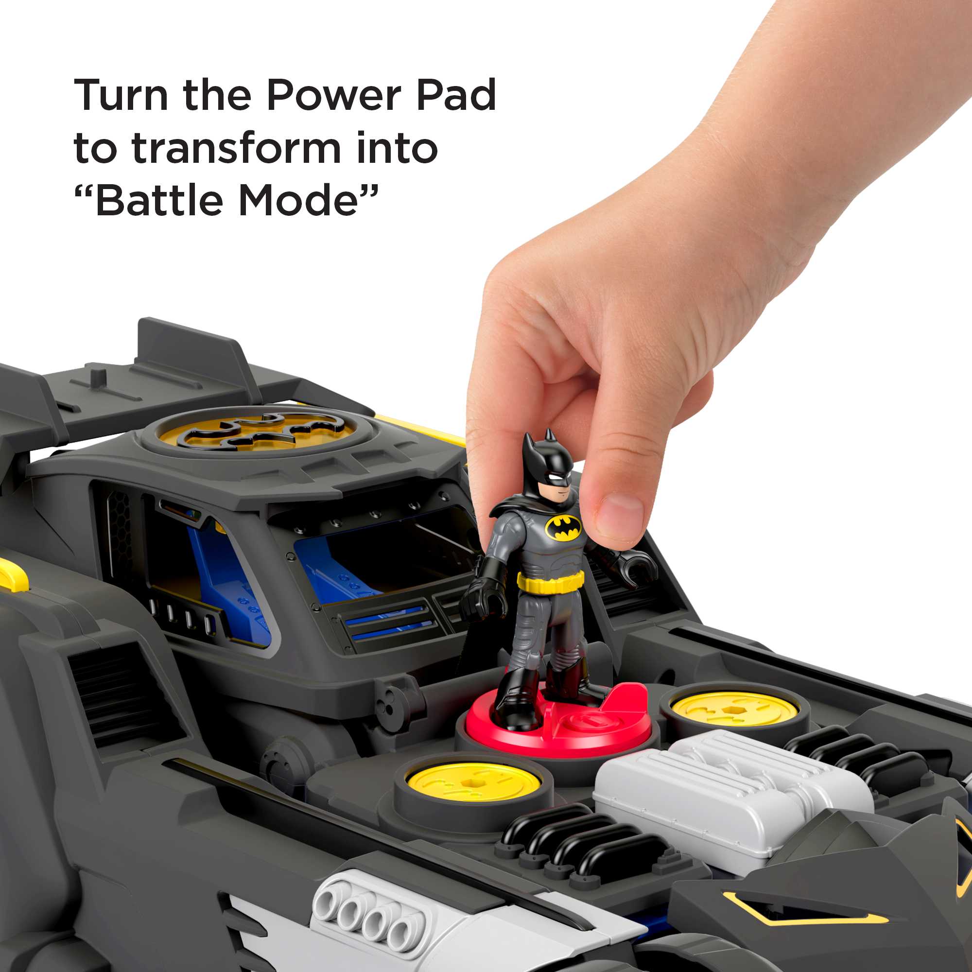 Imaginext DC Super Friends Transforming Batmobile R/C - Image 3
