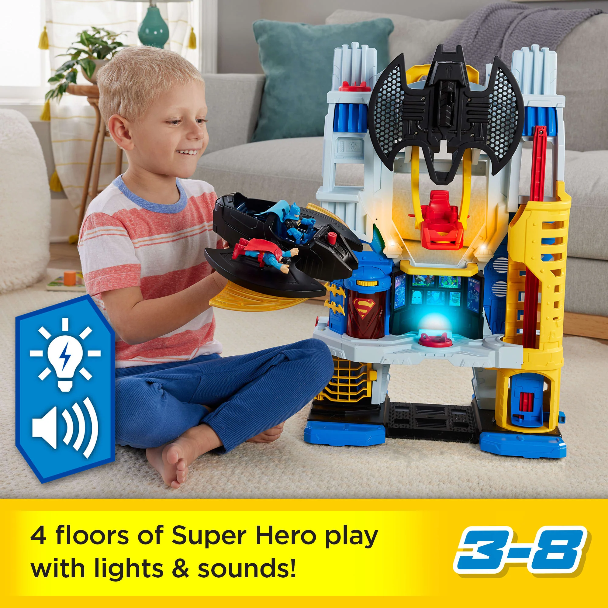 Imaginext DC Super Friends ULTIMATE HEADQUARTERS - Image 2