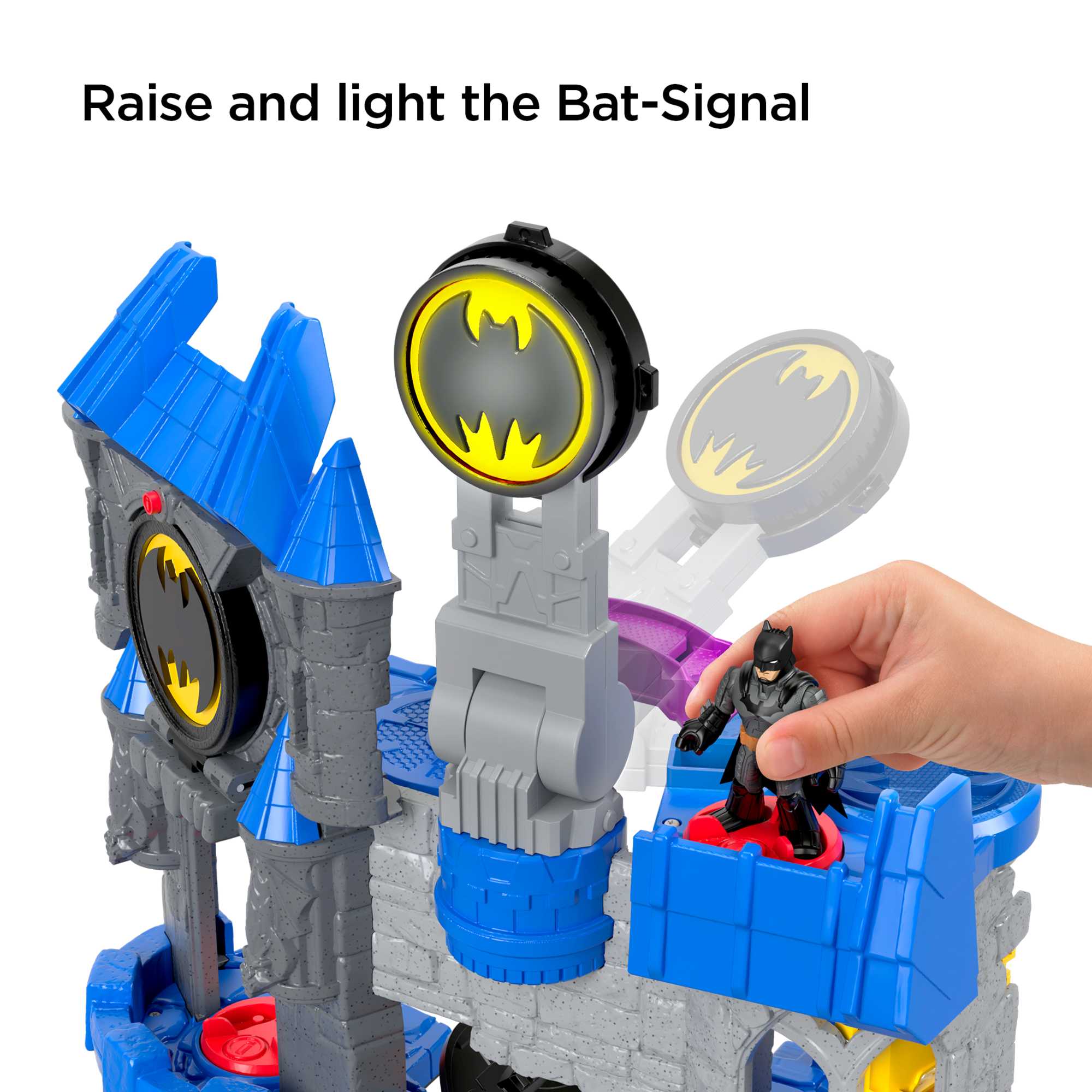 Imaginext Dc Super Friends Wayne Manor Batcave - Image 3