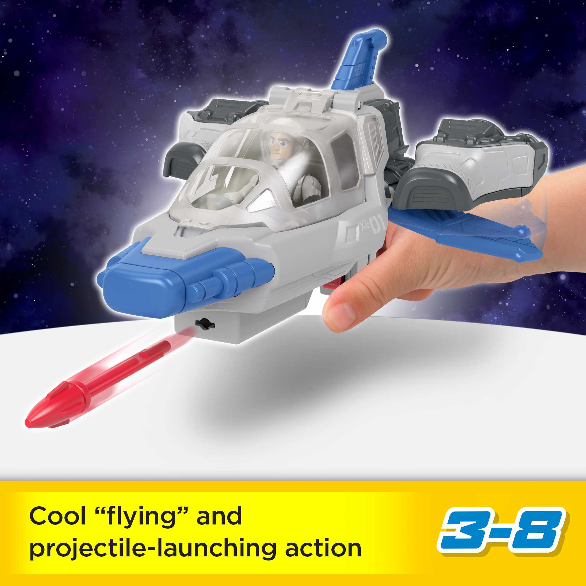 Imaginext Hyperspeed Explorer Xl-01 Featuring Disney And Pixar Lightyear - Image 3