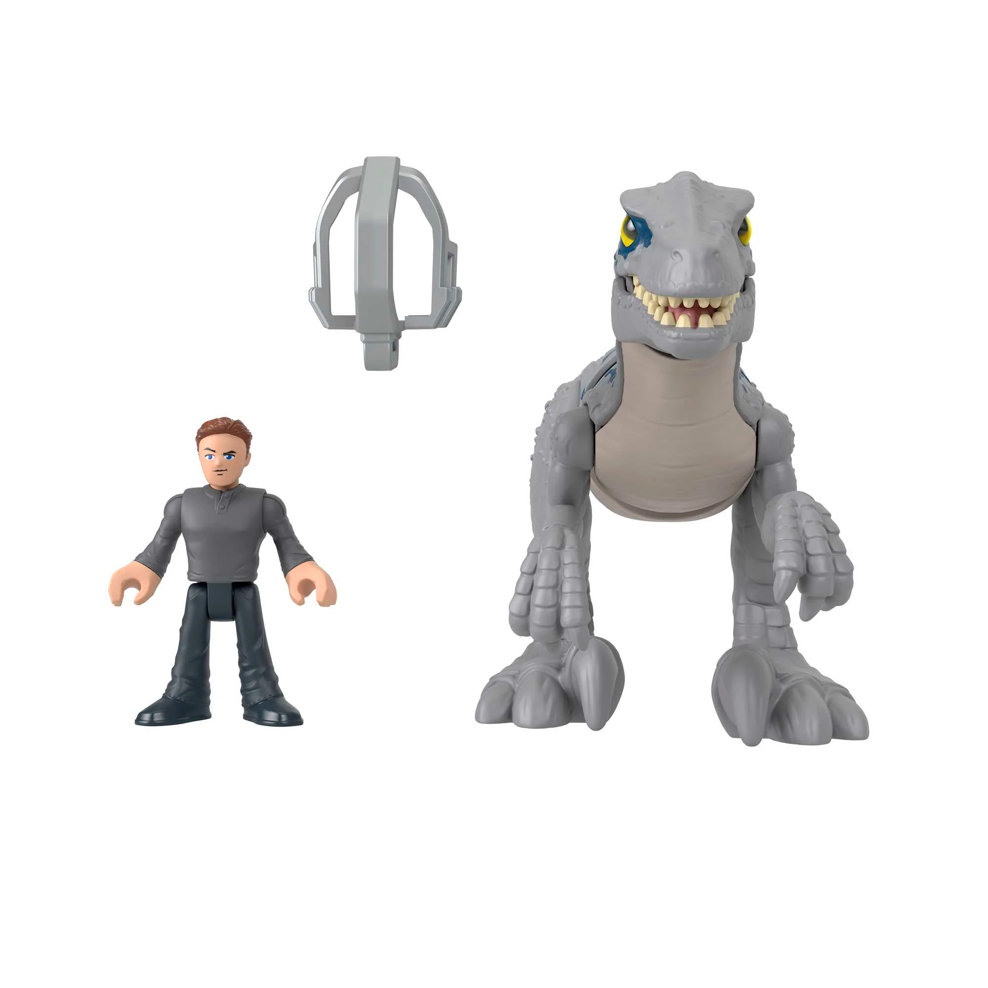 Imaginext - Jurassic World - Coffret Blue En Fuite - Figurines Pour Enfants - 3 Ans Et + - Image 4