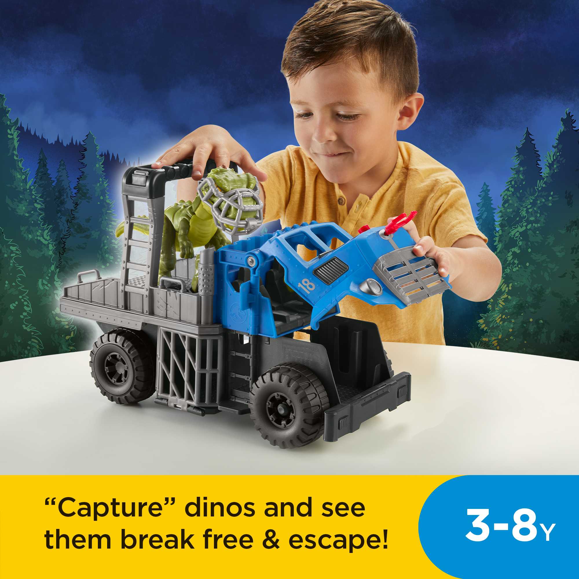 Imaginext Jurassic World Break Out Dino Hauler - Image 2