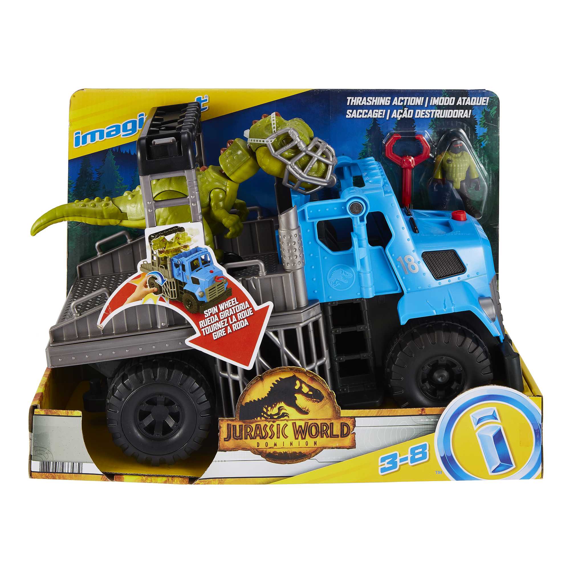Imaginext Jurassic World Break Out Dino Hauler - Image 6