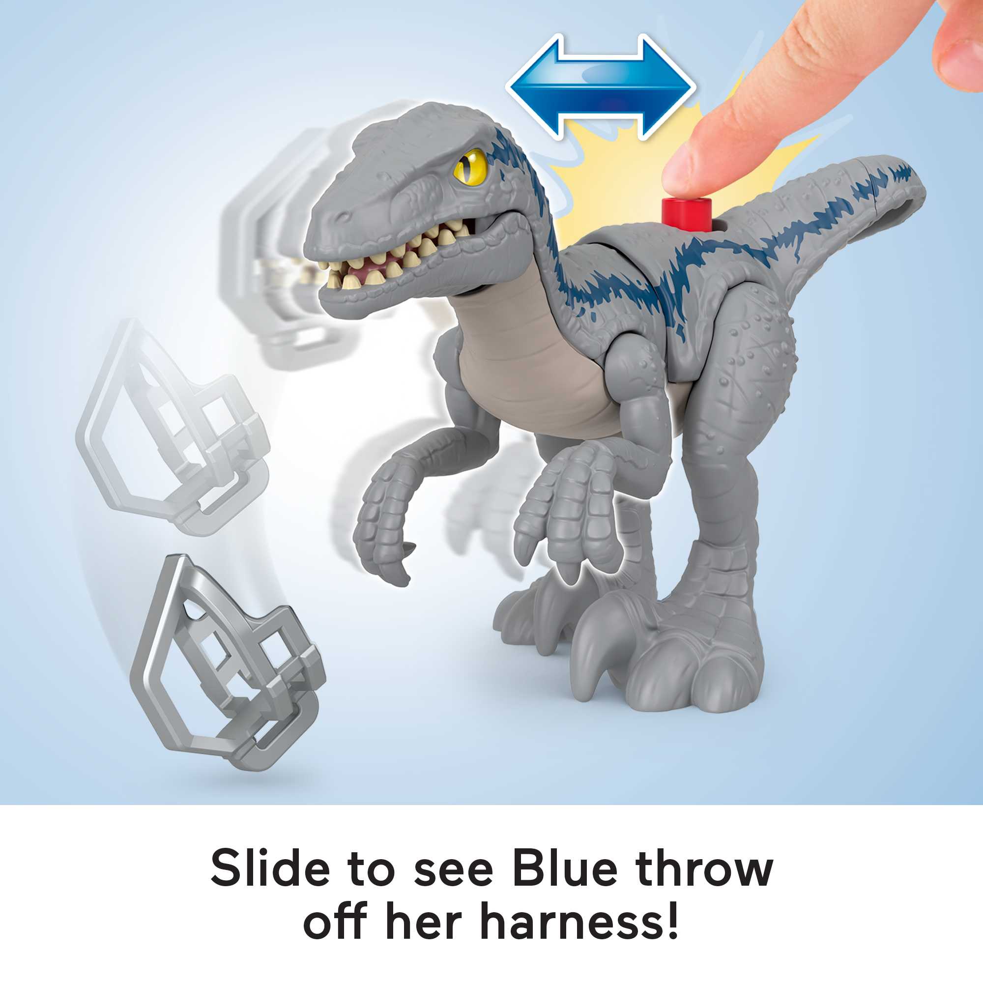 Imaginext Jurassic World Breakout 'Blue' - Image 3