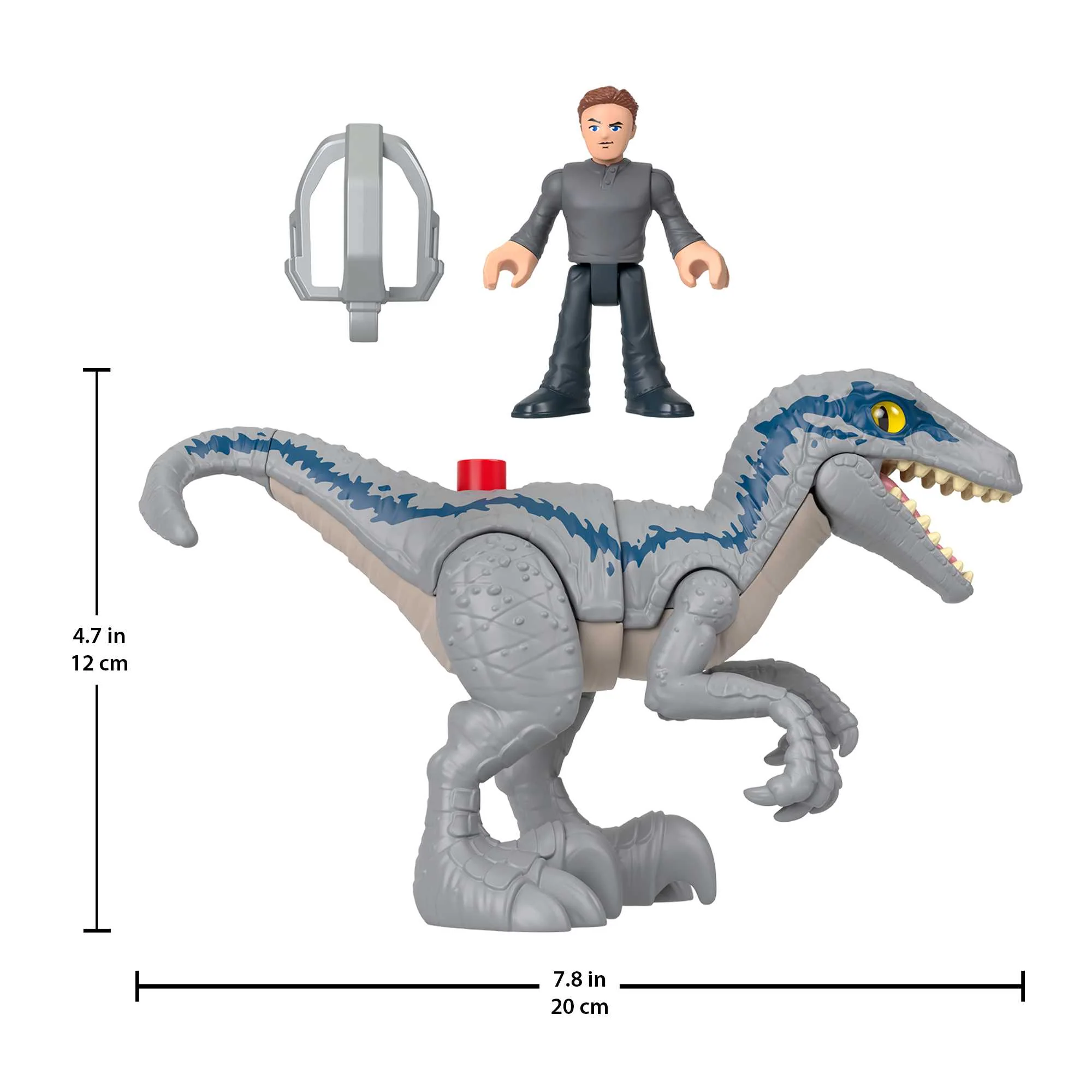 Imaginext Jurassic World Breakout 'Blue' - Image 5
