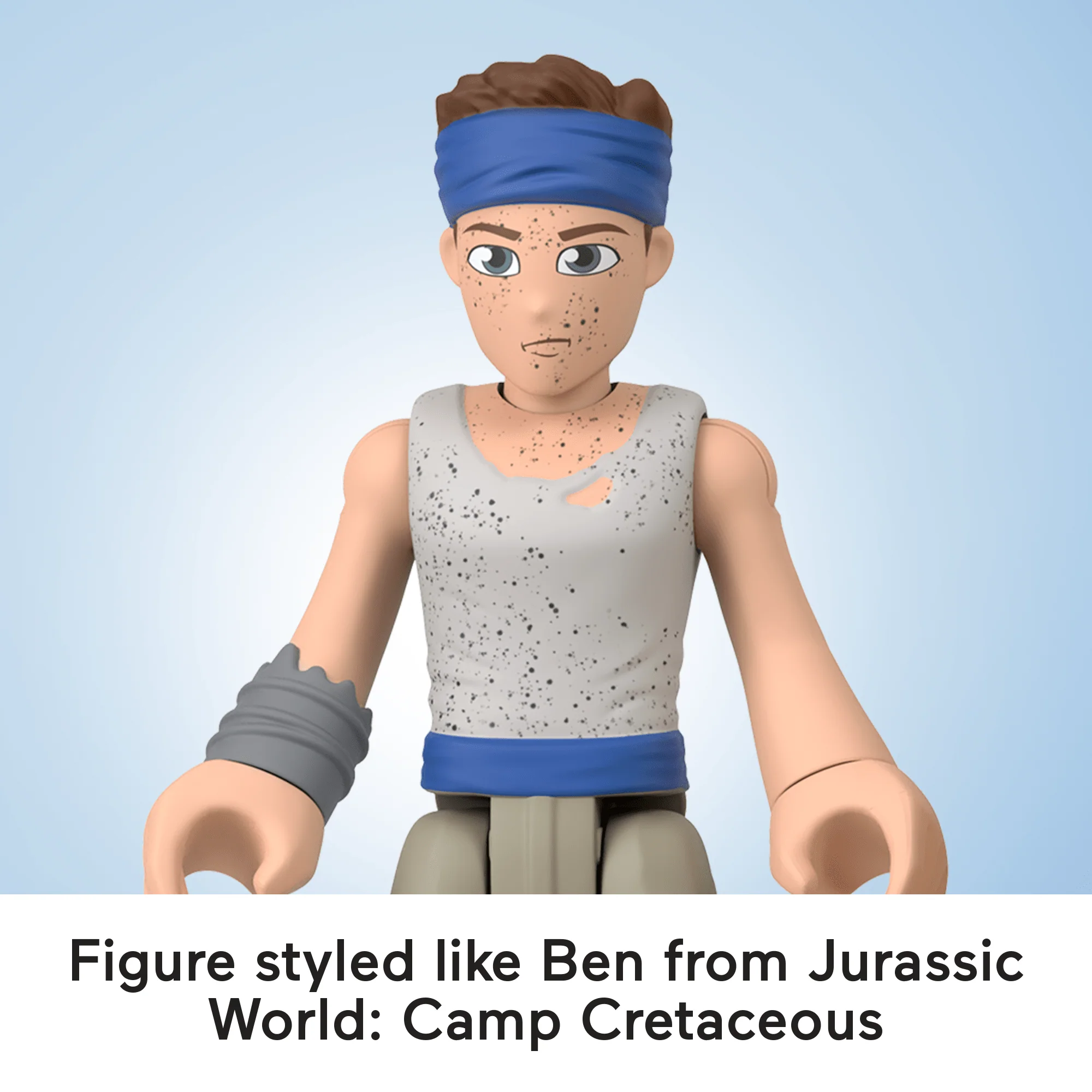 Imaginext Jurassic World Bumpy & Ben Dinosaur Toy Set For Preschool Kids, 2 Pieces - Image 4