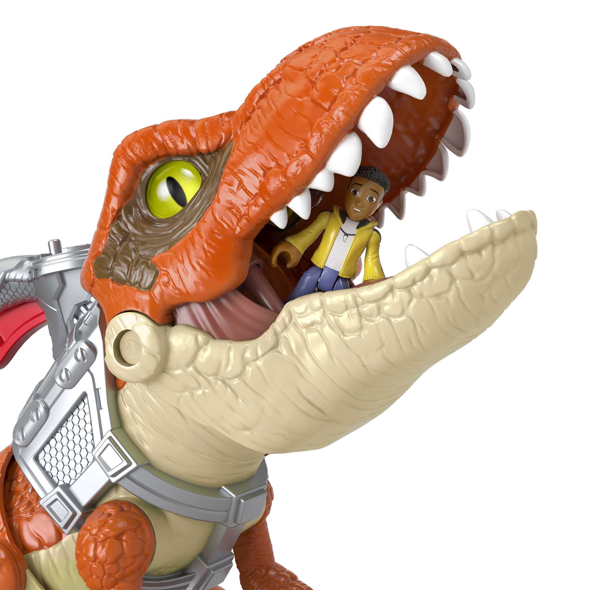 Imaginext  Jurassic World Camp Cretaceous Mega Mouth T.Rex Vs. Thrashing Indominus Rex - Image 2