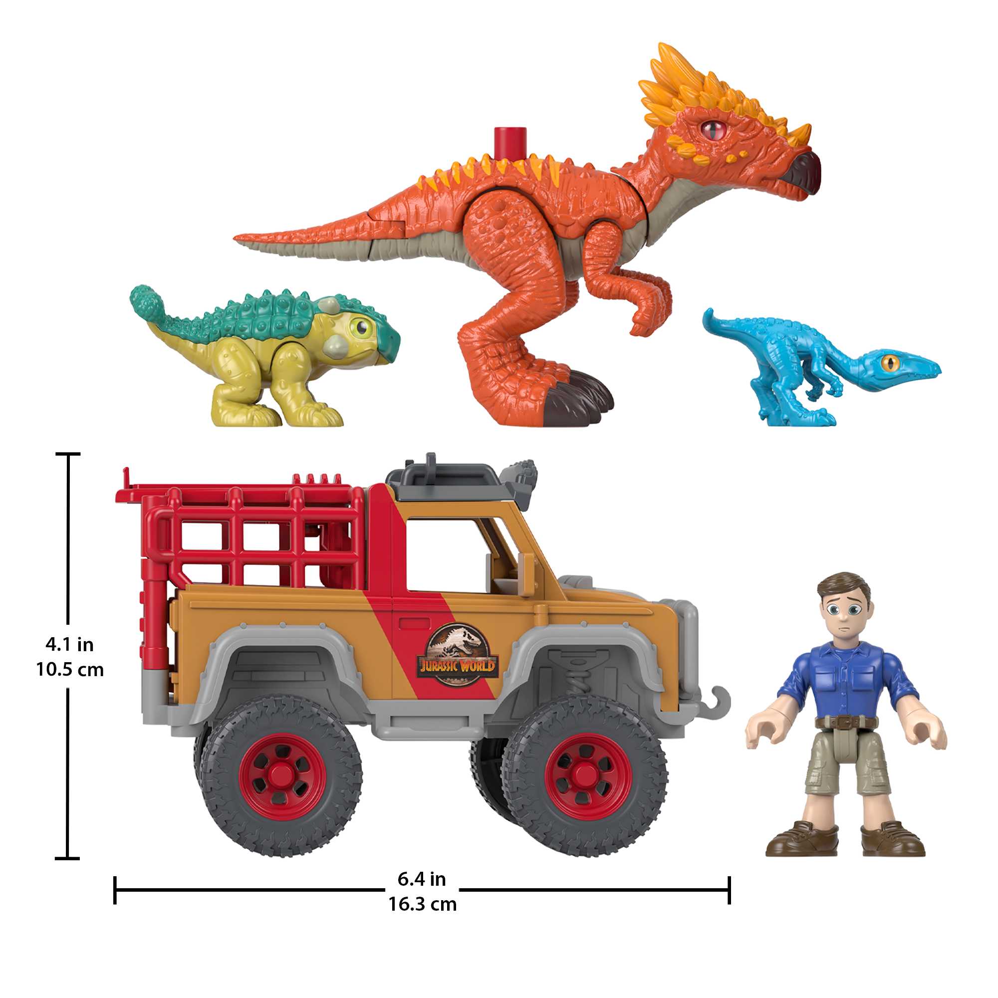Imaginext Jurassic World Camp Cretaceous Runaway Dinos - Image 5