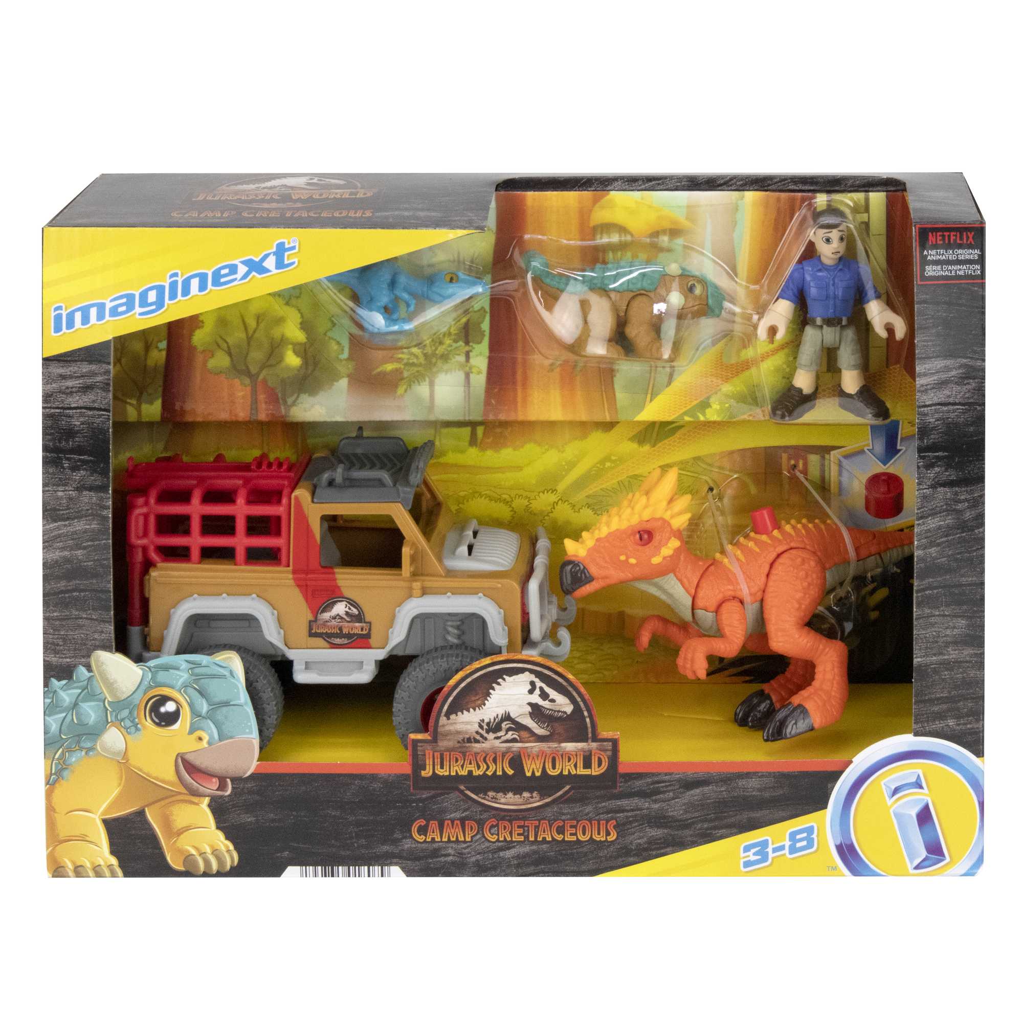 Imaginext Jurassic World Camp Cretaceous Runaway Dinos - Image 6