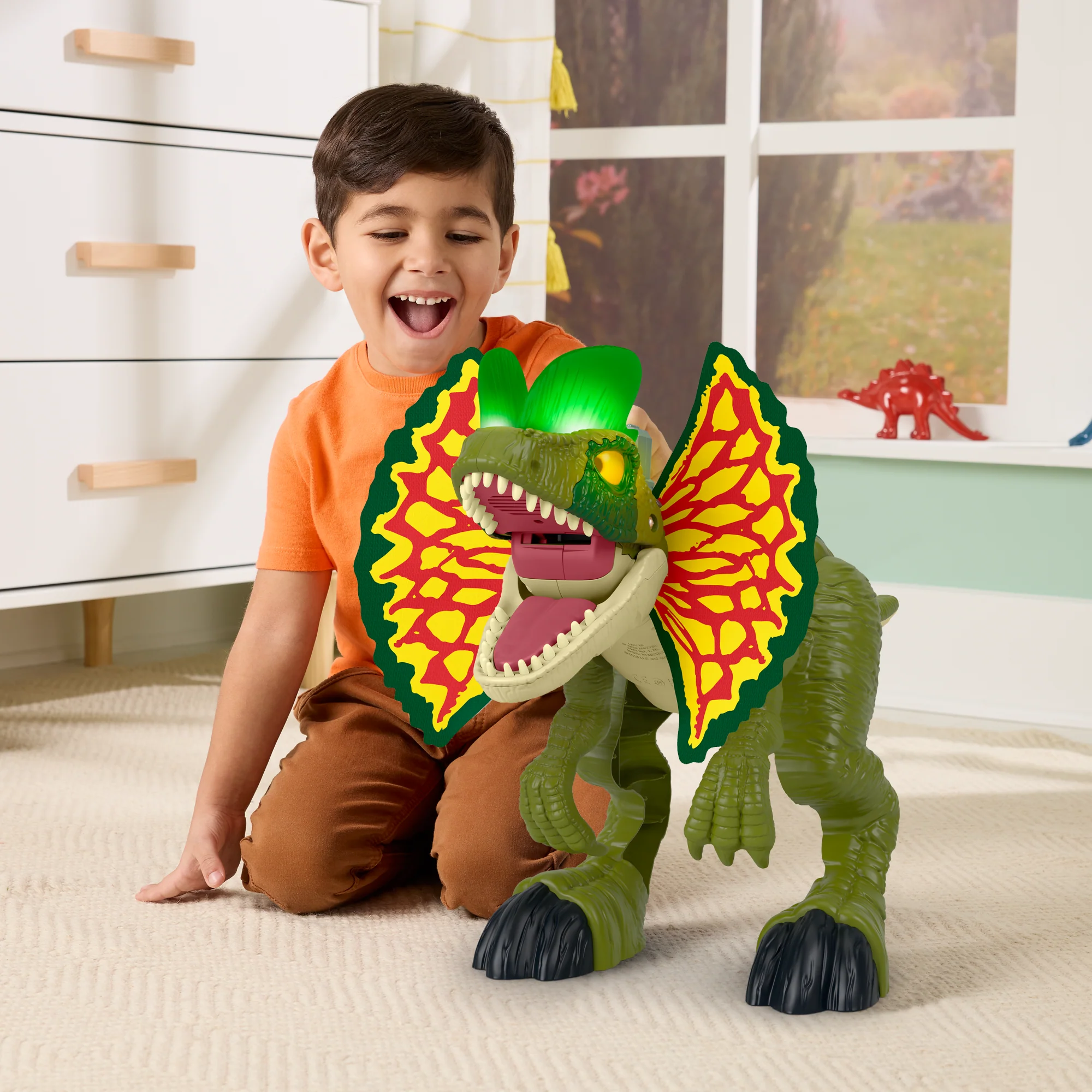 Imaginext Jurassic World Dilophosaurus-Action - Image 2