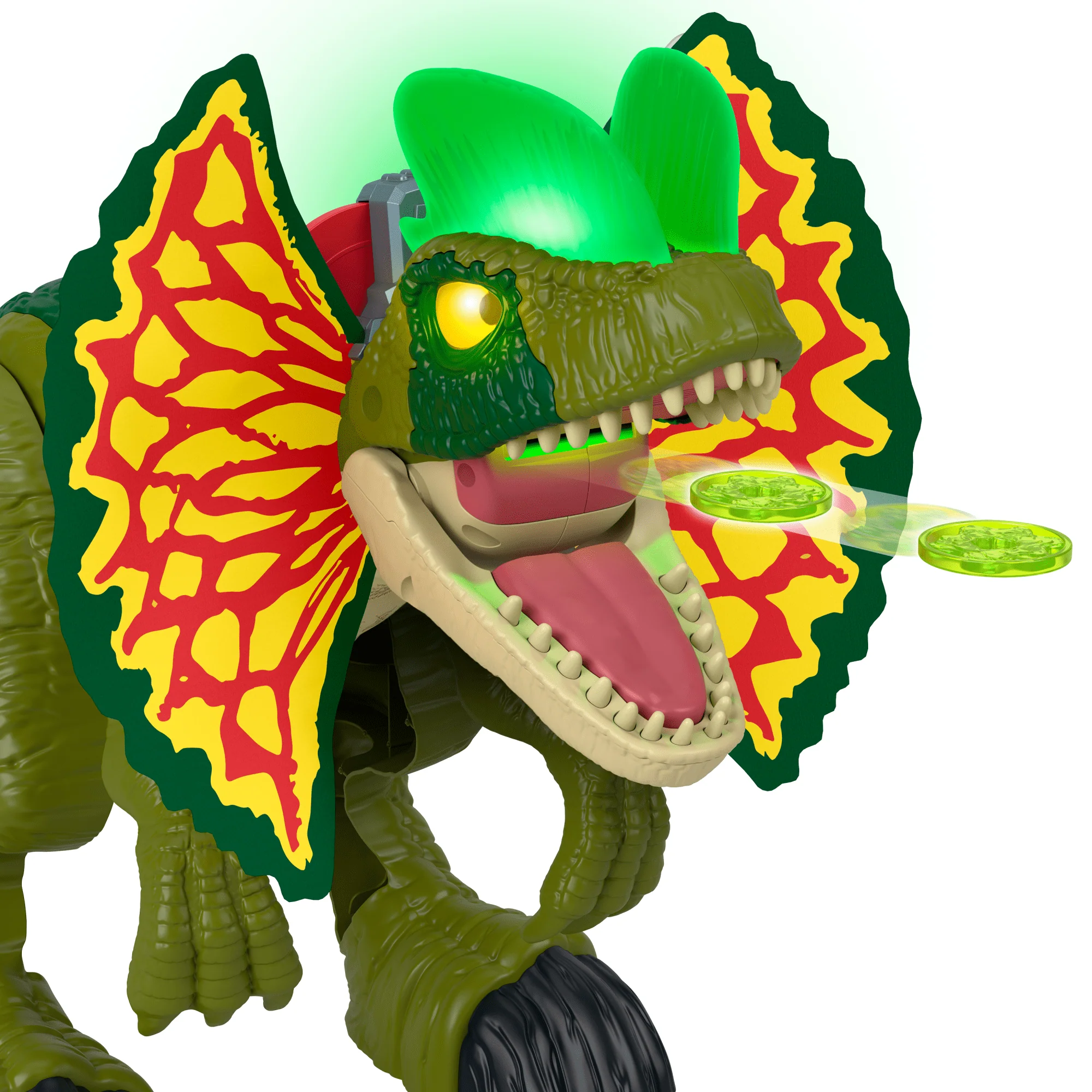 Imaginext Jurassic World Dilophosaurus-Action - Image 5