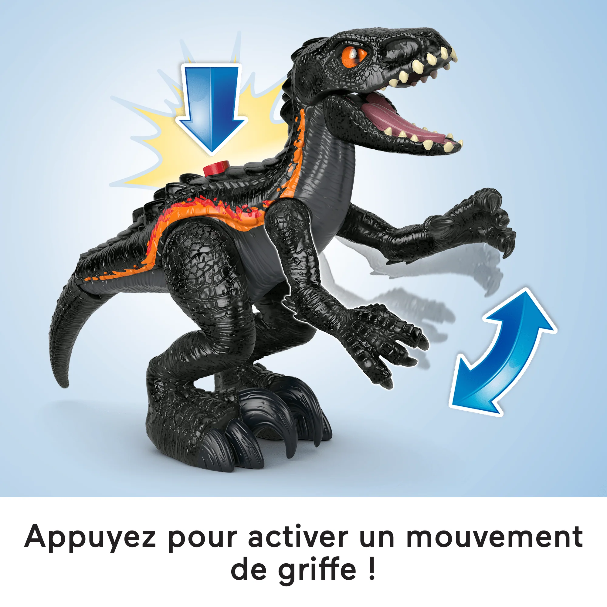 Imaginext Jurassic World - Indoraptor - Figurine Dinosaure - 3 Ans Et + - Image 3