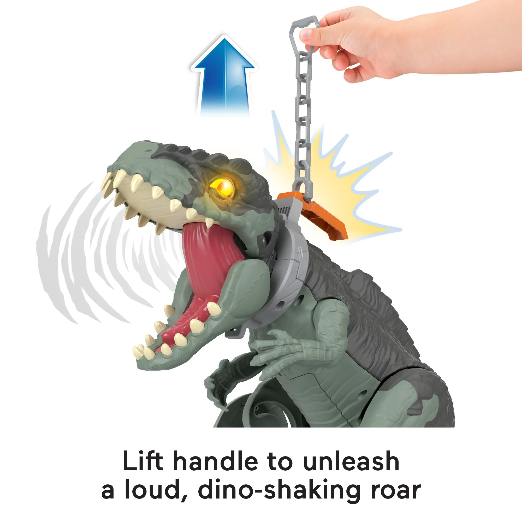 Imaginext Jurassic World Mega Stomp & Rumble Giga Dino - Image 5