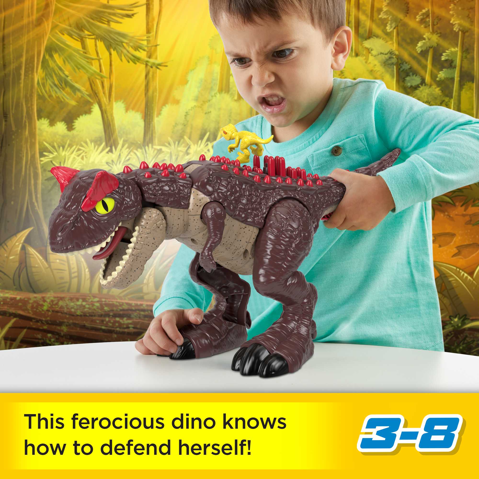Imaginext Jurassic World Spike Strike Carnotaurus - Image 2