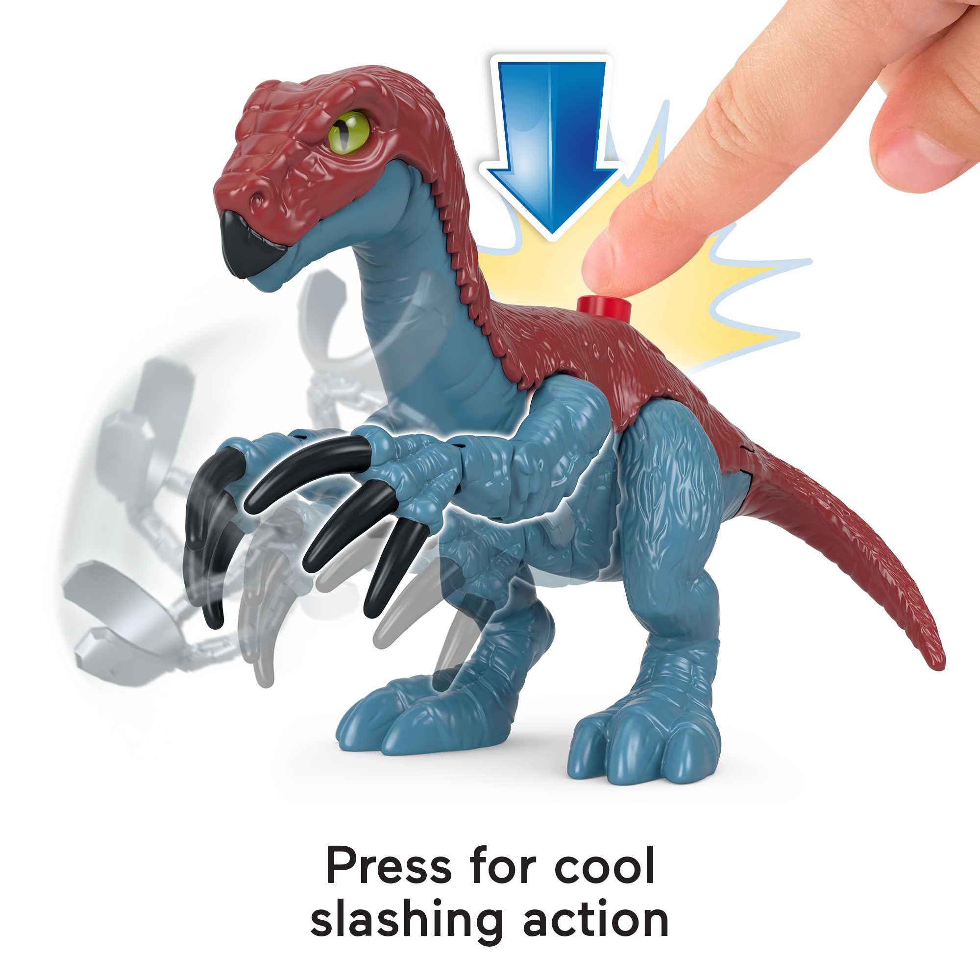 Imaginext Jurassic World Therizinosaurus & Owen - Image 3