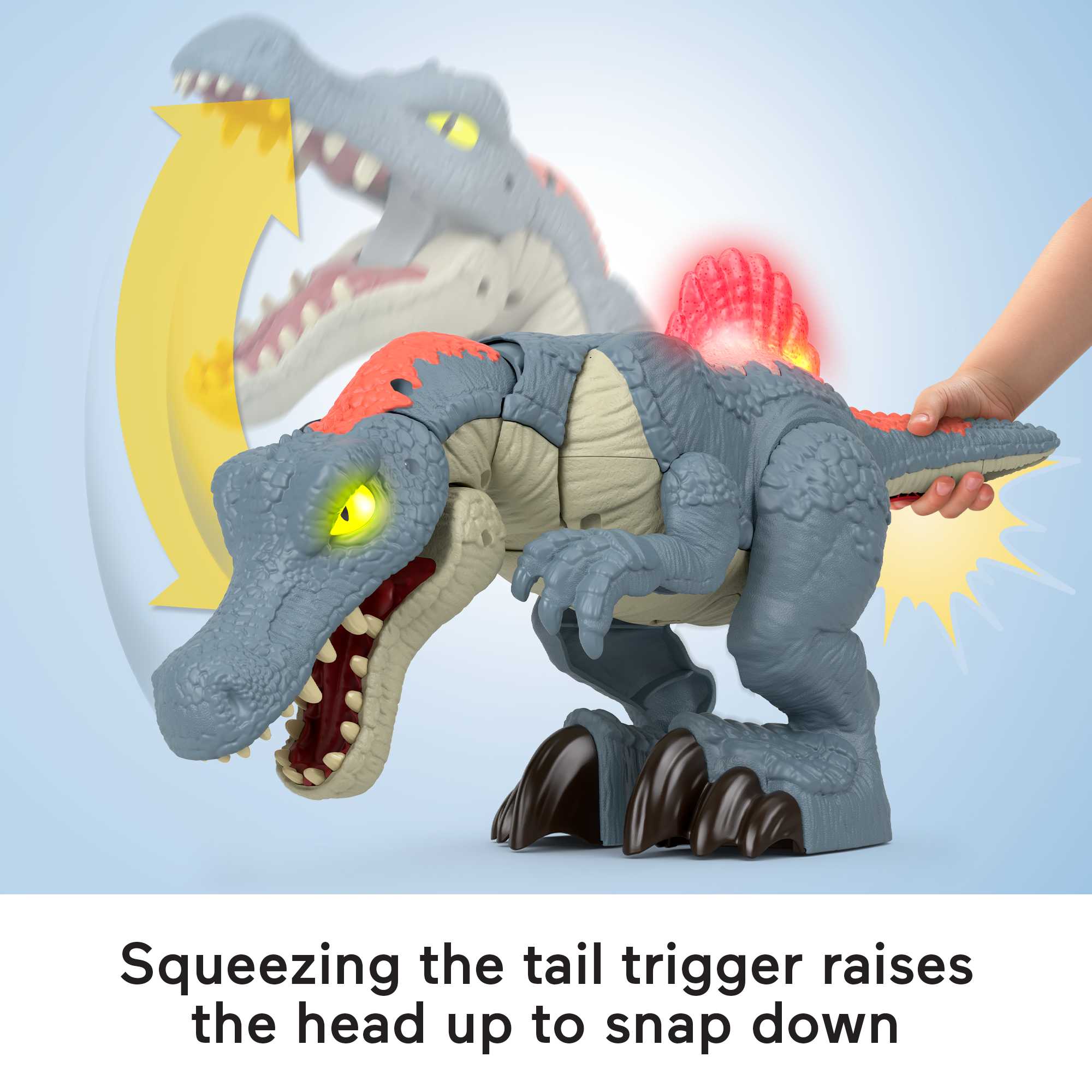 Imaginext Jurassic World Ultra Snap Spinosaurus - Image 3