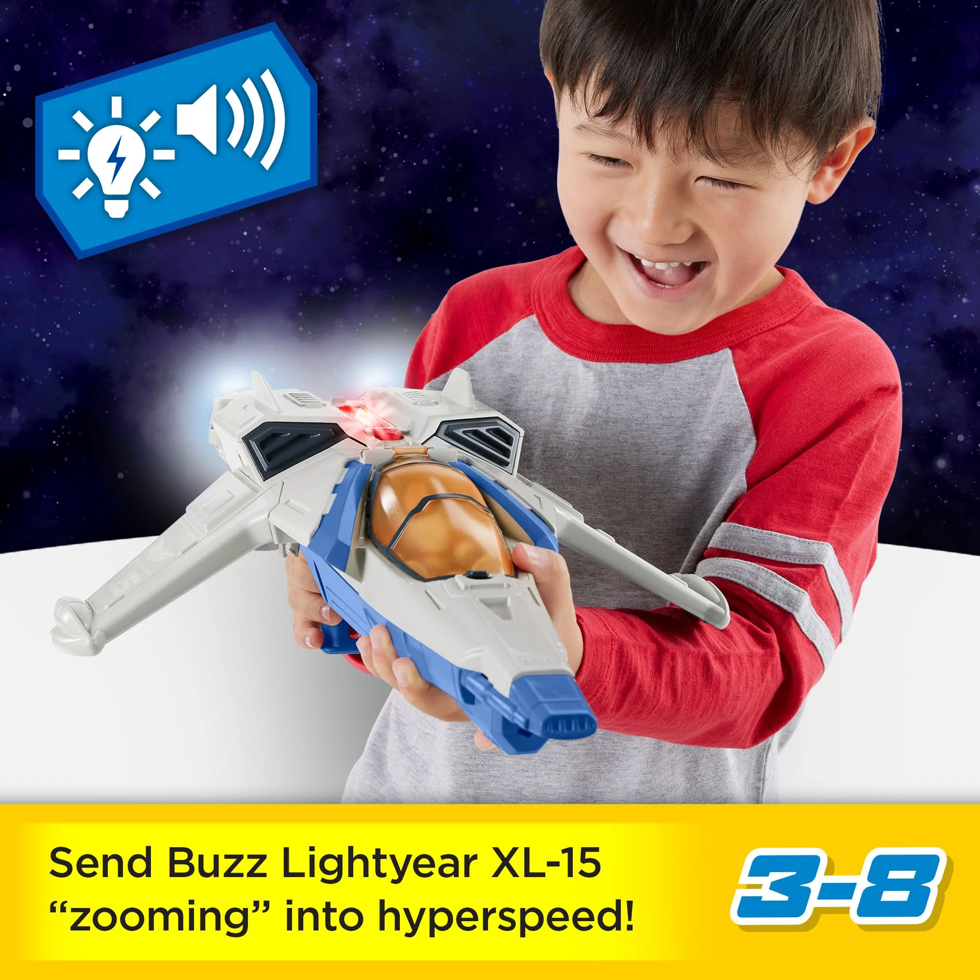 Imaginext Lights & Sounds Xl-15 Featuring Disney And Pixar Lightyear - Image 2