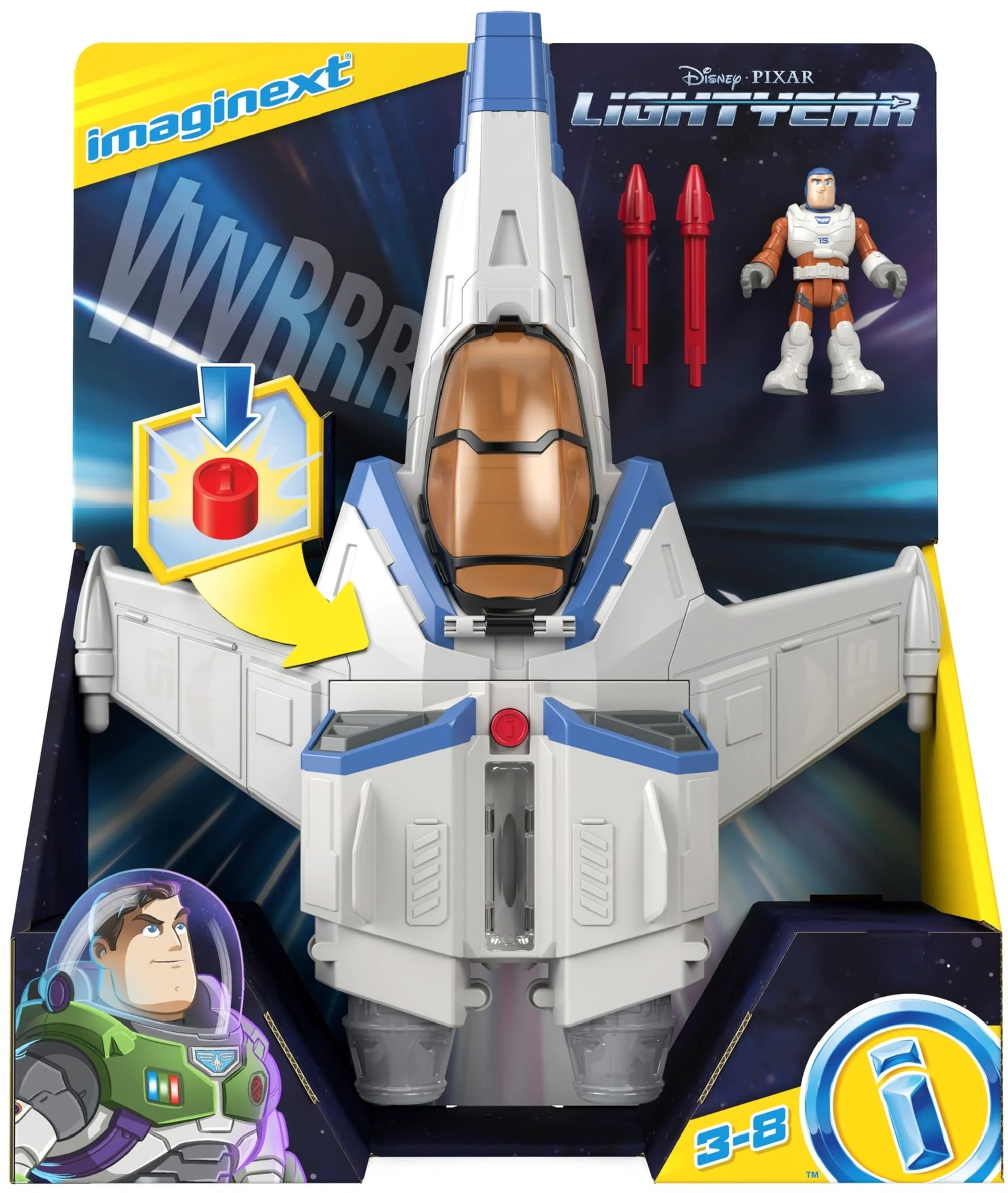 Imaginext Lights & Sounds Xl-15 Featuring Disney And Pixar Lightyear - Image 6