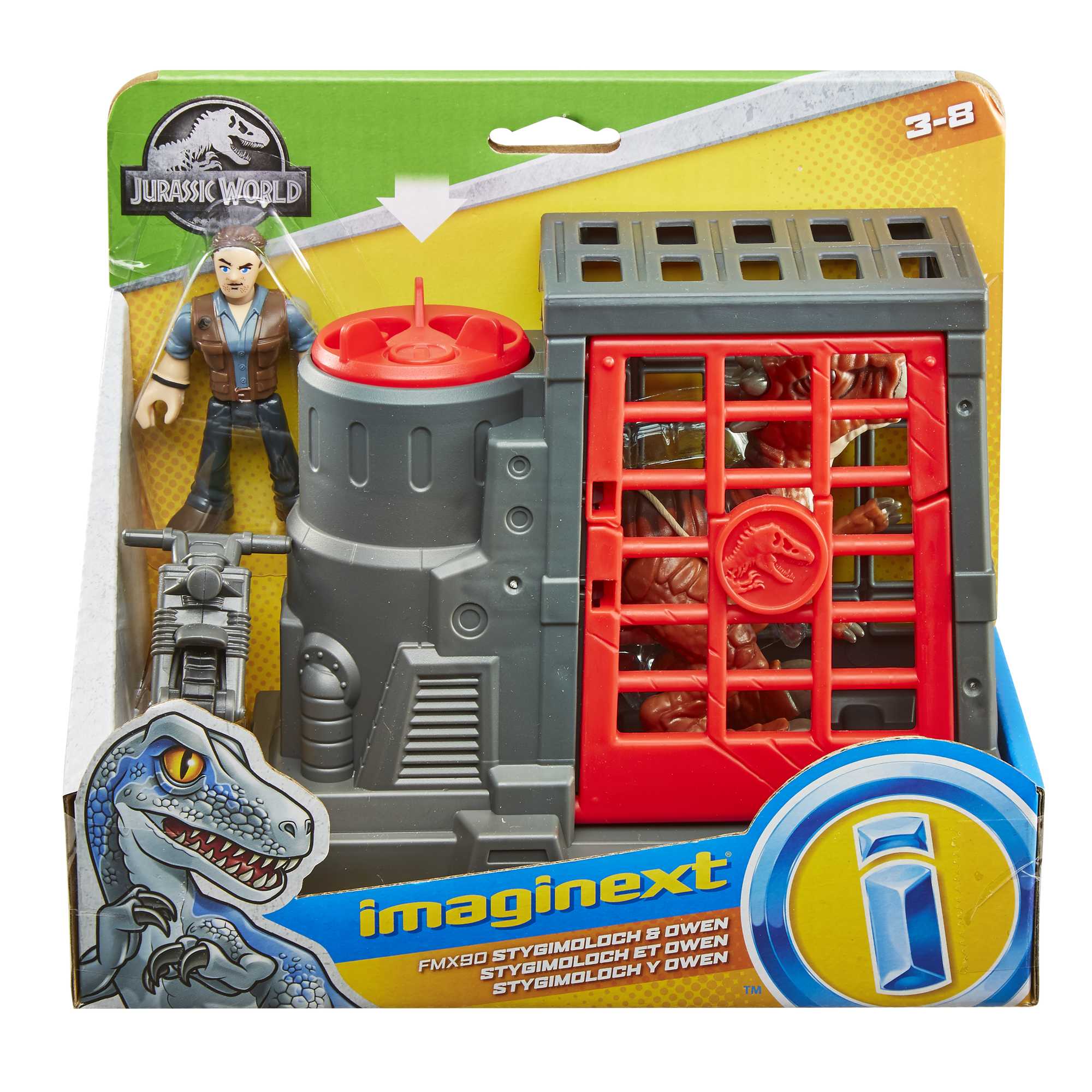 Imaginext® Мир Юрского Периода® динозавры с фигуркой в ассортименте - Image 4