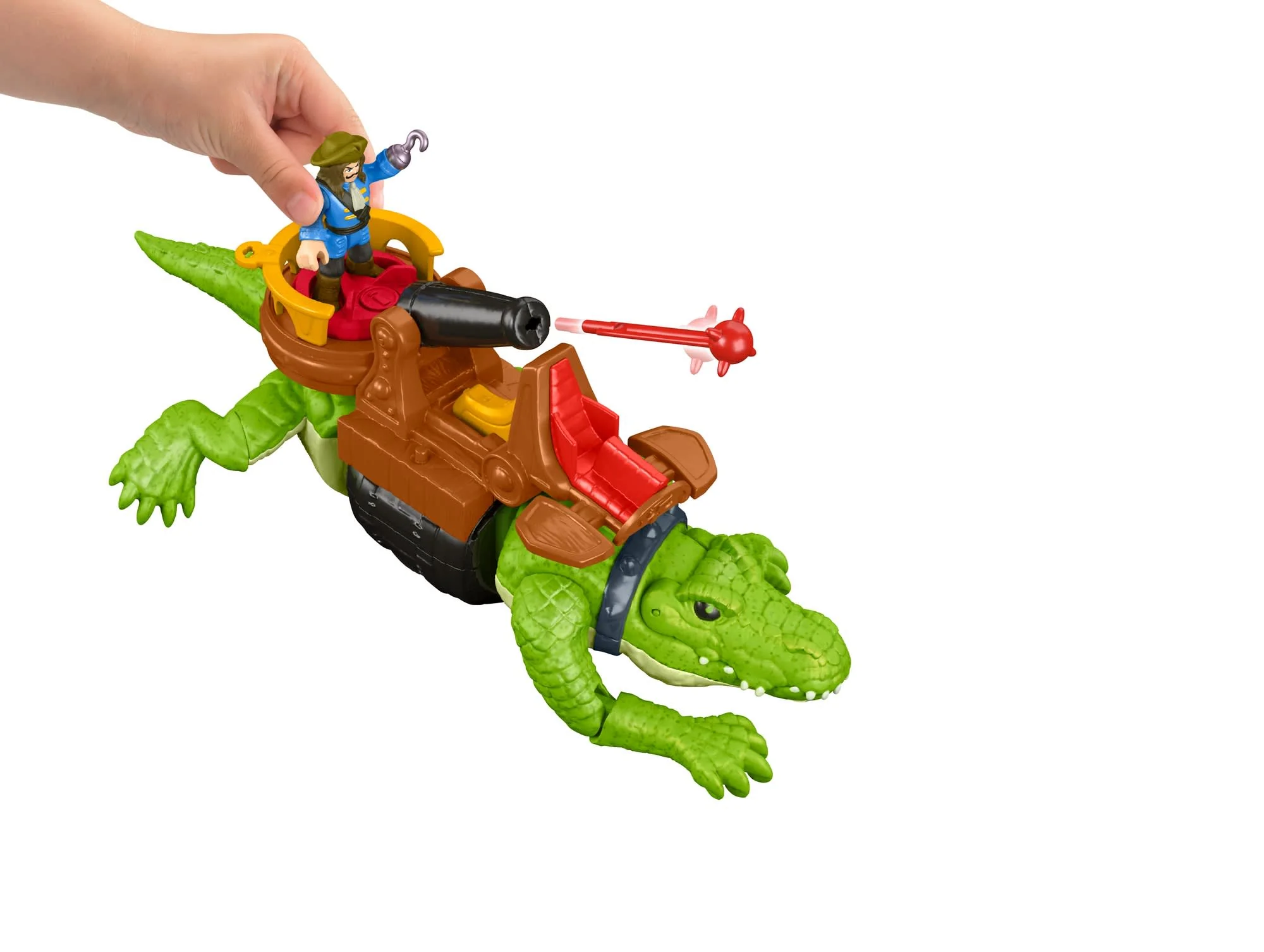 Imaginext® Набор игровой "Ходячий крокодил и Пират Крюк" - Image 2