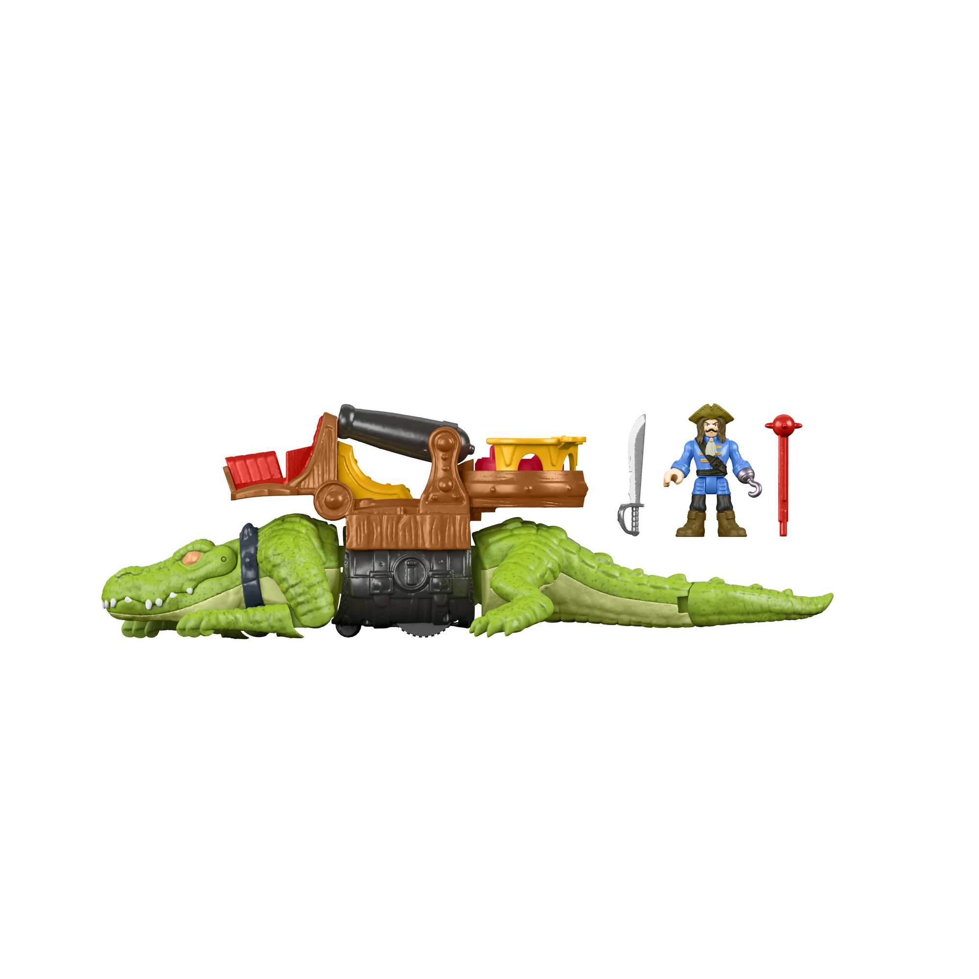 Imaginext® Набор игровой "Ходячий крокодил и Пират Крюк" - Image 5