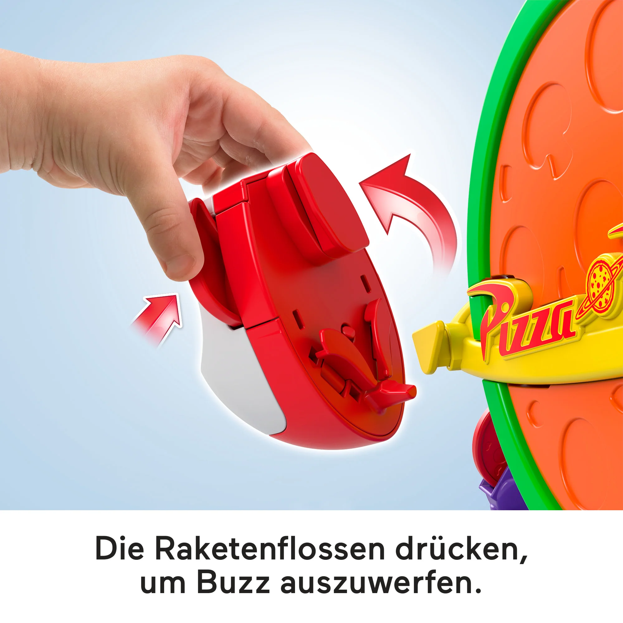 Imaginext Disney Pixar Toy Story Pizza Planet Spielset Mit Actionfigur Und Spielzeug-Rakete - Image 5