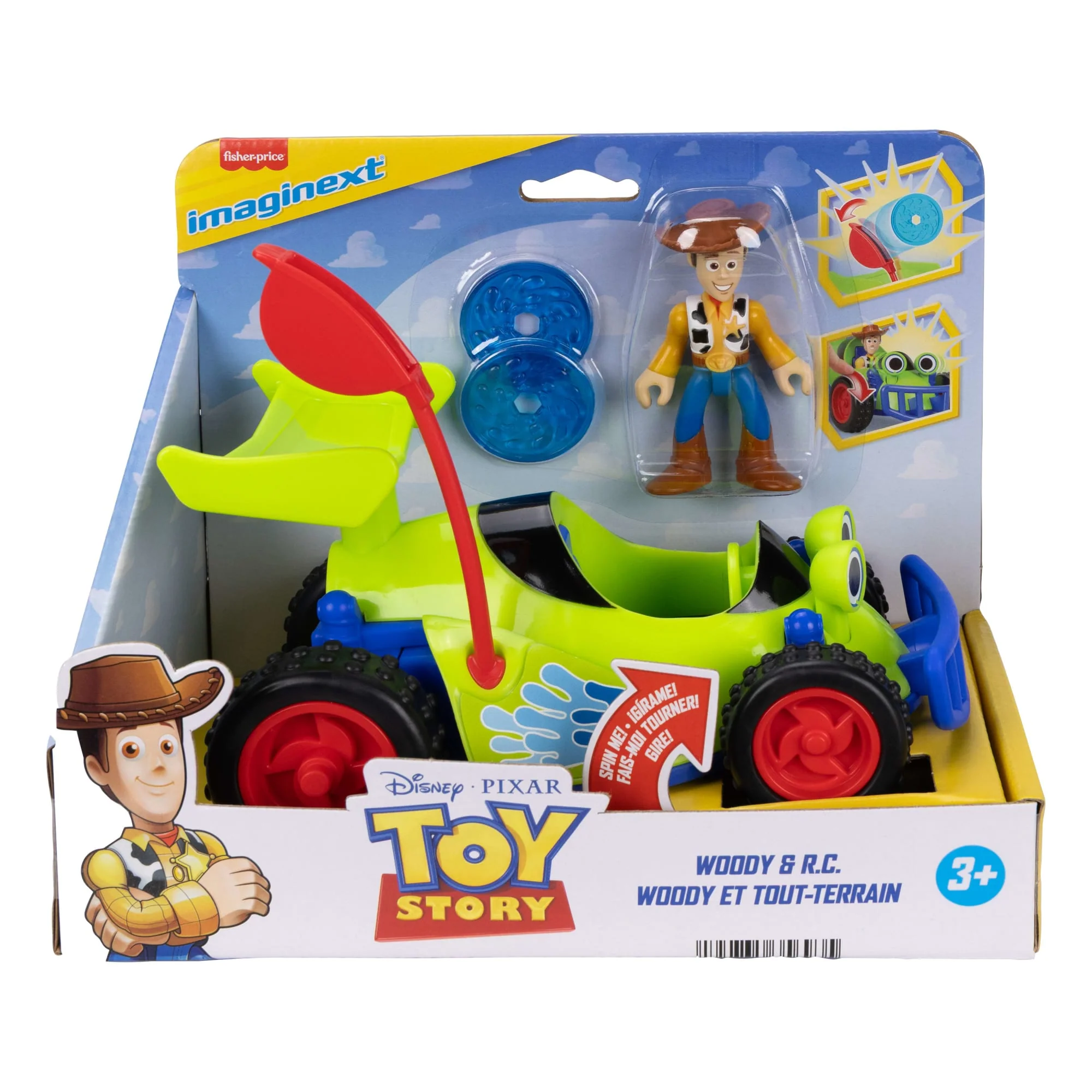 Imaginext Woody Und R.C. Spielset Mit Projektilen, Inspiriert Von Disney Pixar Toy Story - Image 6