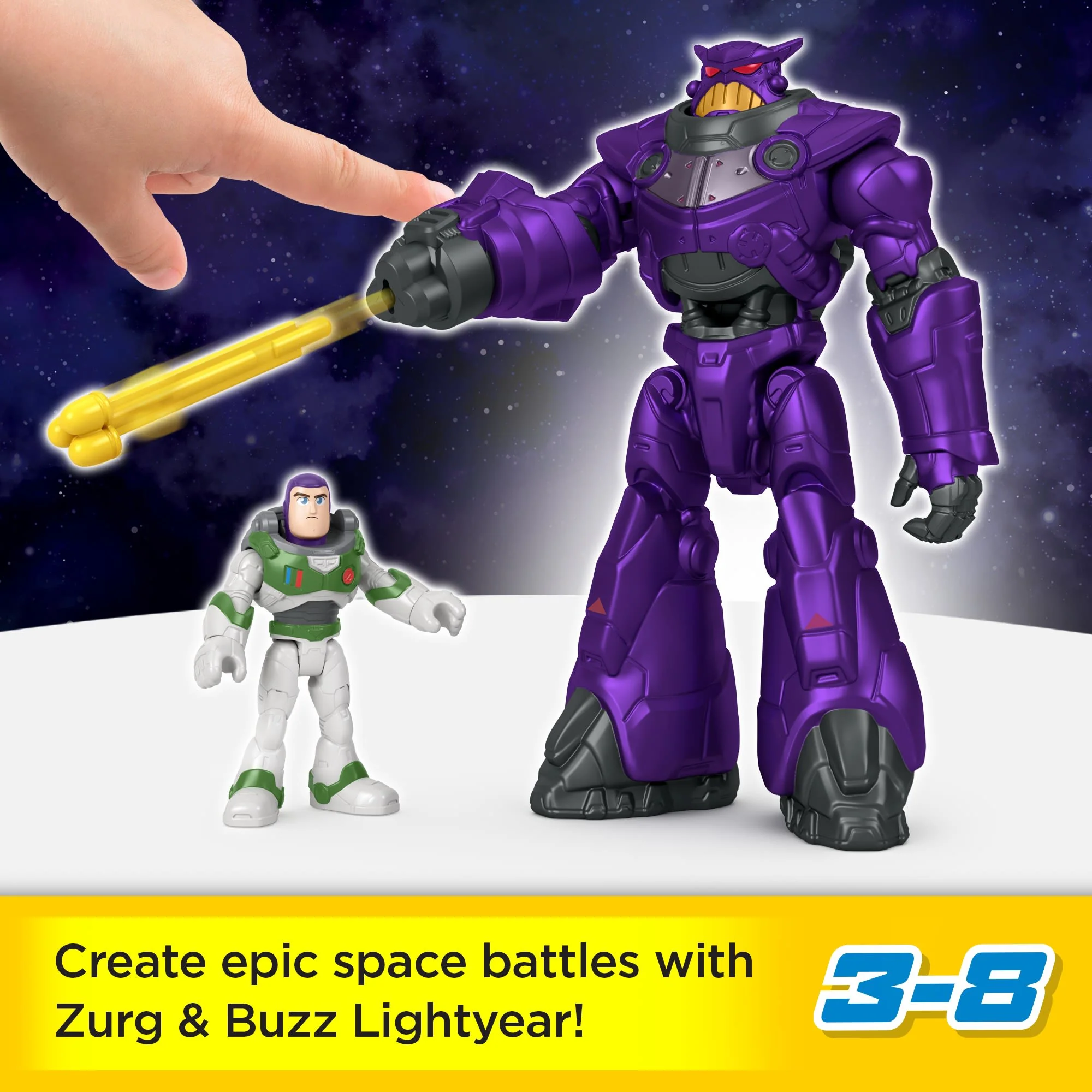 ImaginextBattle Blast Zurg featuring Disney and Pixar Lightyear - Image 2