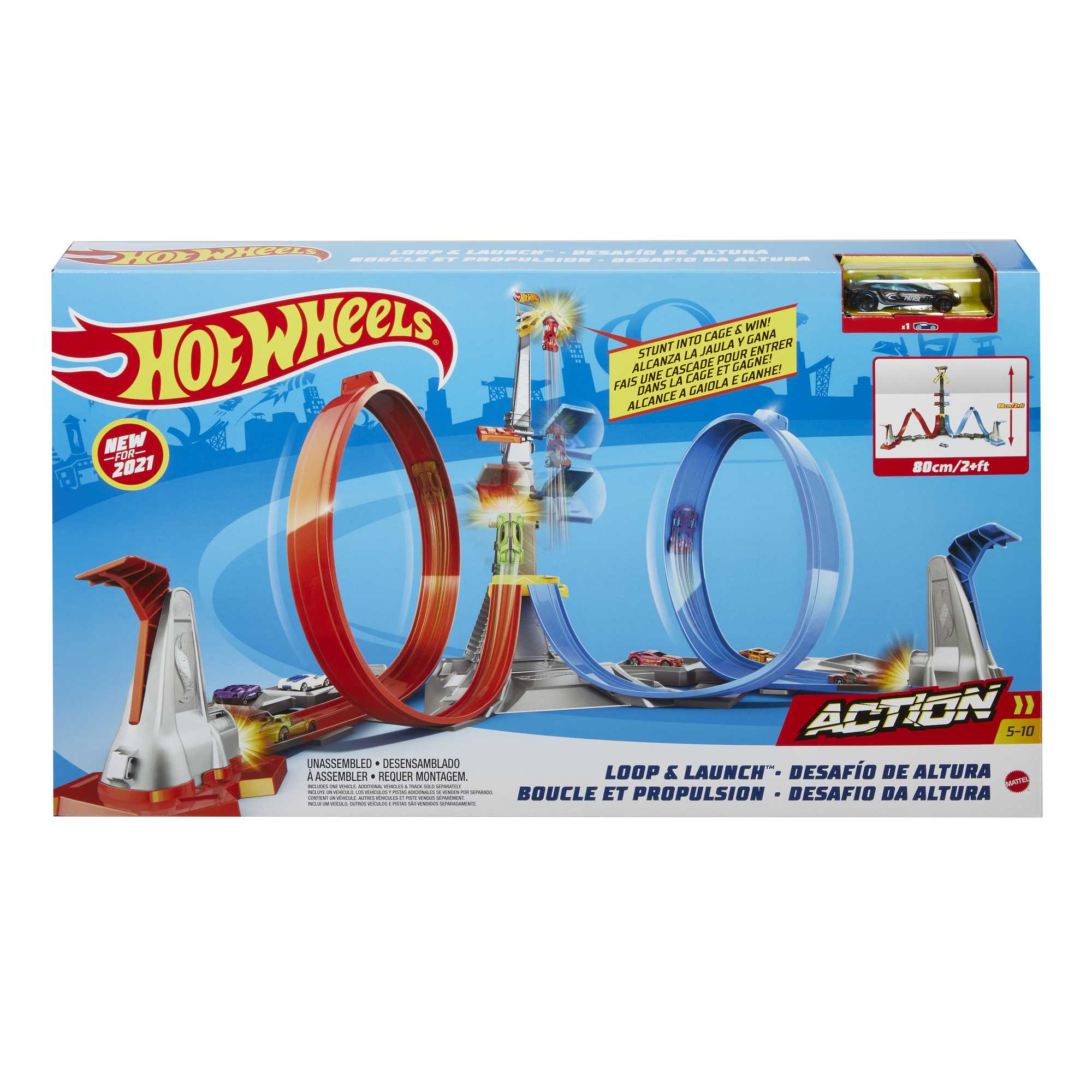 Набор игровой Hot Wheels Экшн Автотрек Небесное противостояние - Image 6