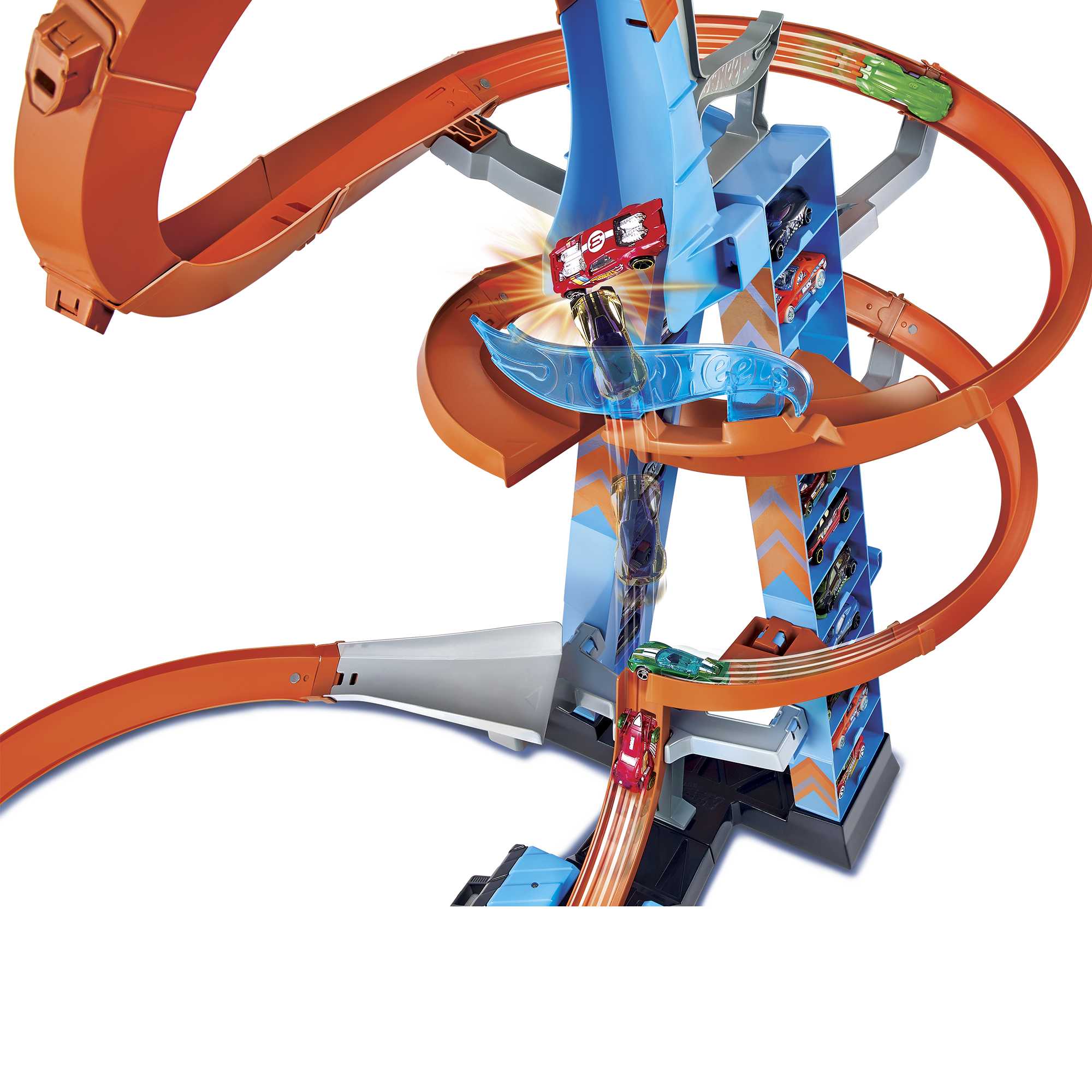 Набор игровой Hot Wheels Экшн Автотрек Небесное столкновение - Image 3