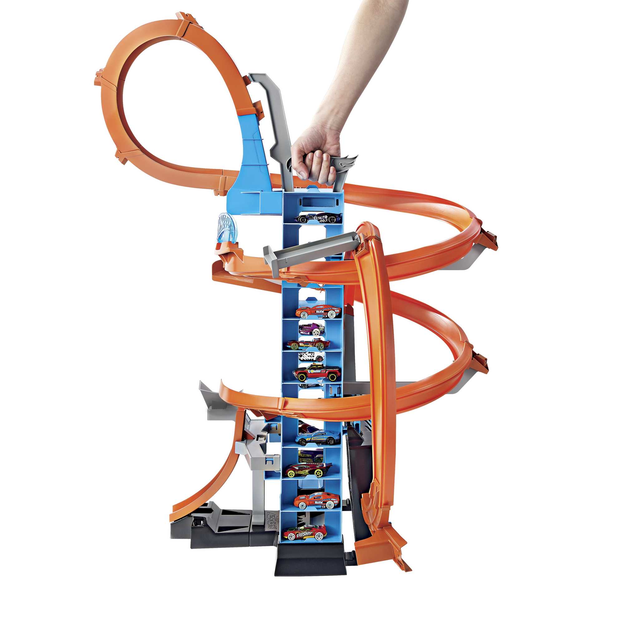Набор игровой Hot Wheels Экшн Автотрек Небесное столкновение - Image 5