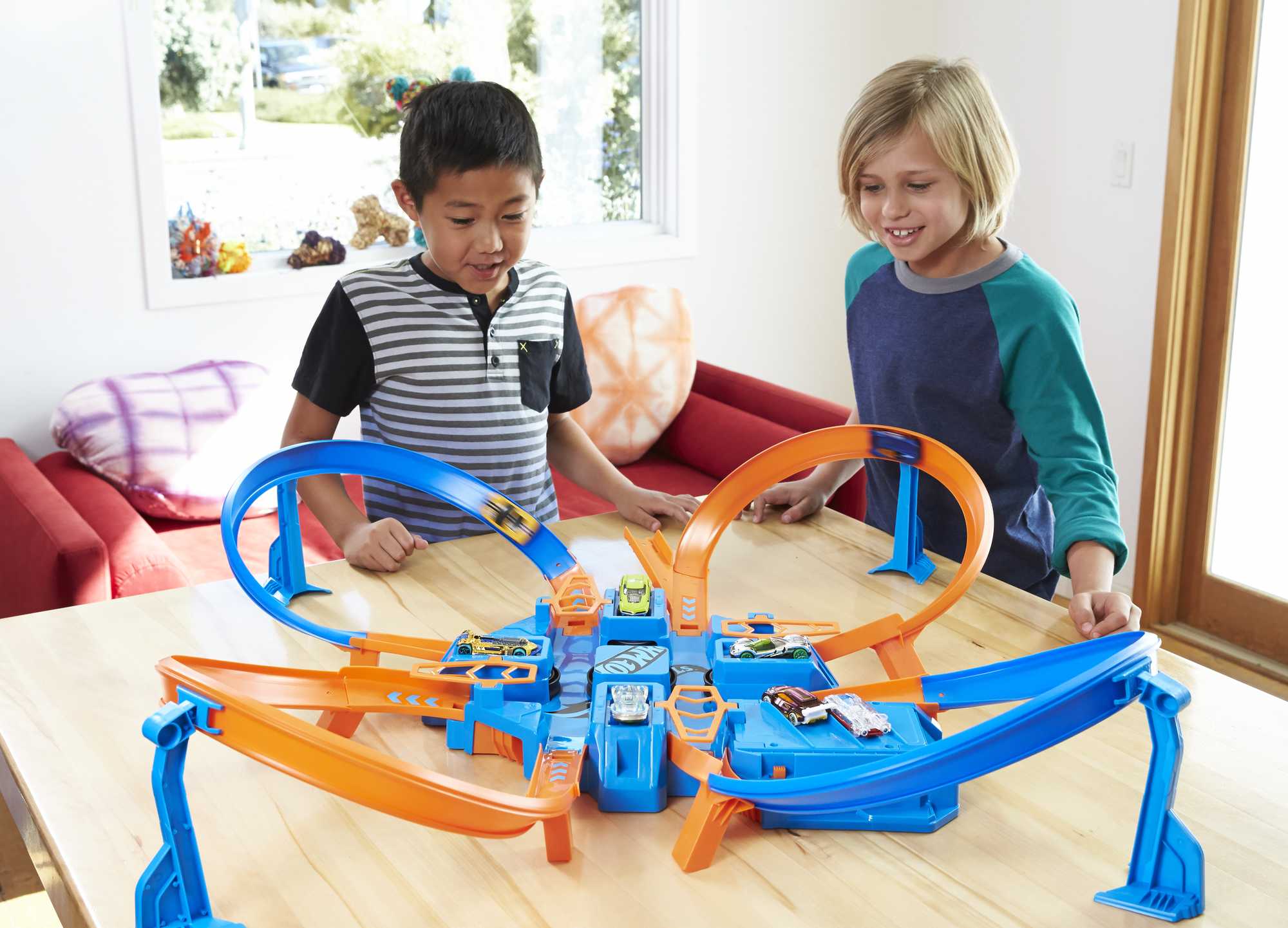 Набор игровой Hot Wheels Экшн Автотрек Перекрестное столкновение - Image 2