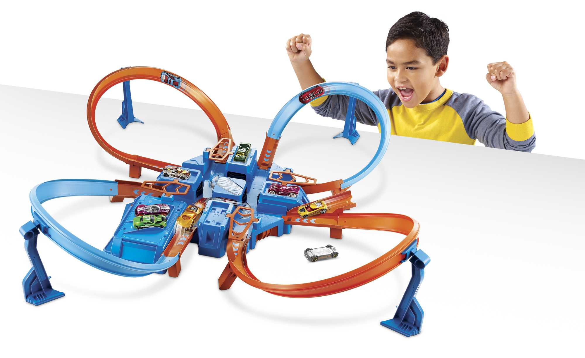 Набор игровой Hot Wheels Экшн Автотрек Перекрестное столкновение - Image 3
