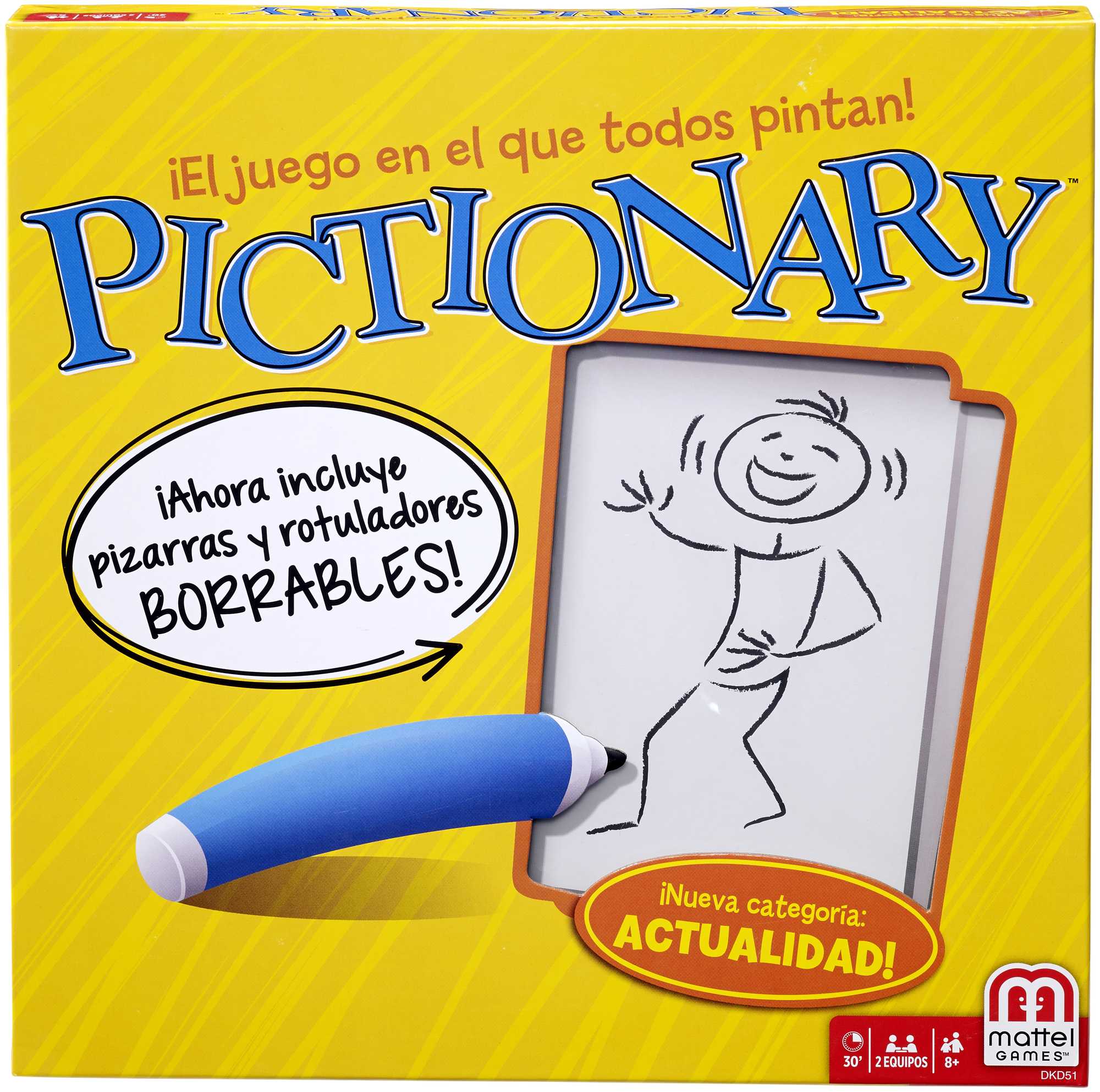 Juego Pictionary en castellano