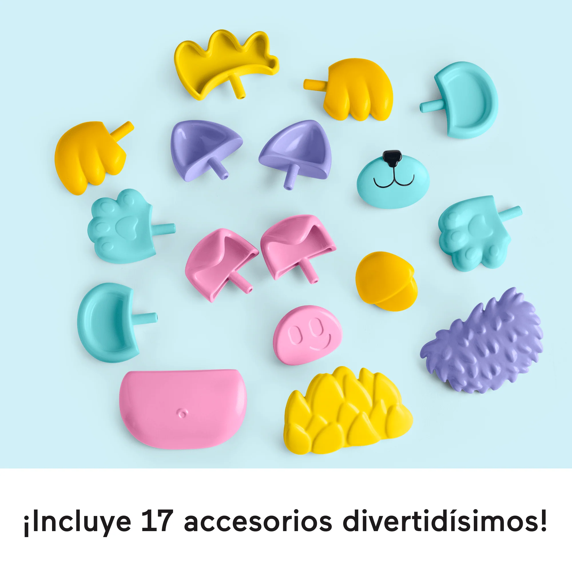 Juguete De Construcción Mascota Con Accesorios Para Combinar De Fp Pets De Fisher-Price, Juegos De Imitación Para Niños Y Niñas De Preescolar, 18 Piezas - Image 5
