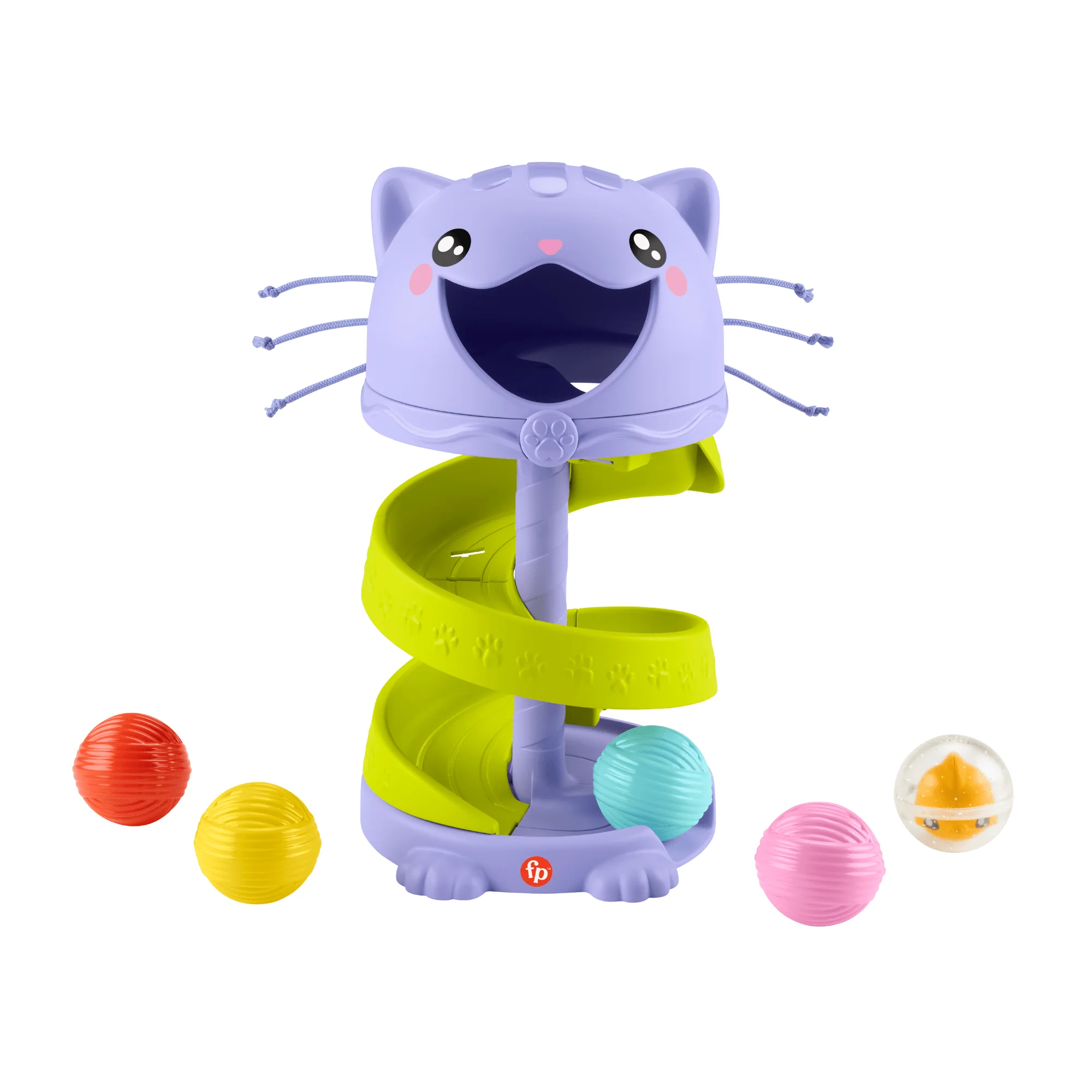 Juguete De Desarrollo Torre De Bolas Perrr-Fecta De Fp Pets De Fisher-Price, Para Bebés Y Niños Y Niñas Pequeños