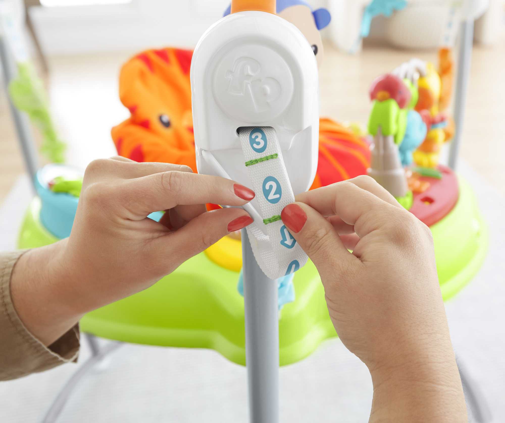 Fisher-Price - Jumperoo Jungle Sons Et Lumières - Jouet D'Éveil - 6 Mois Et + - Image 3