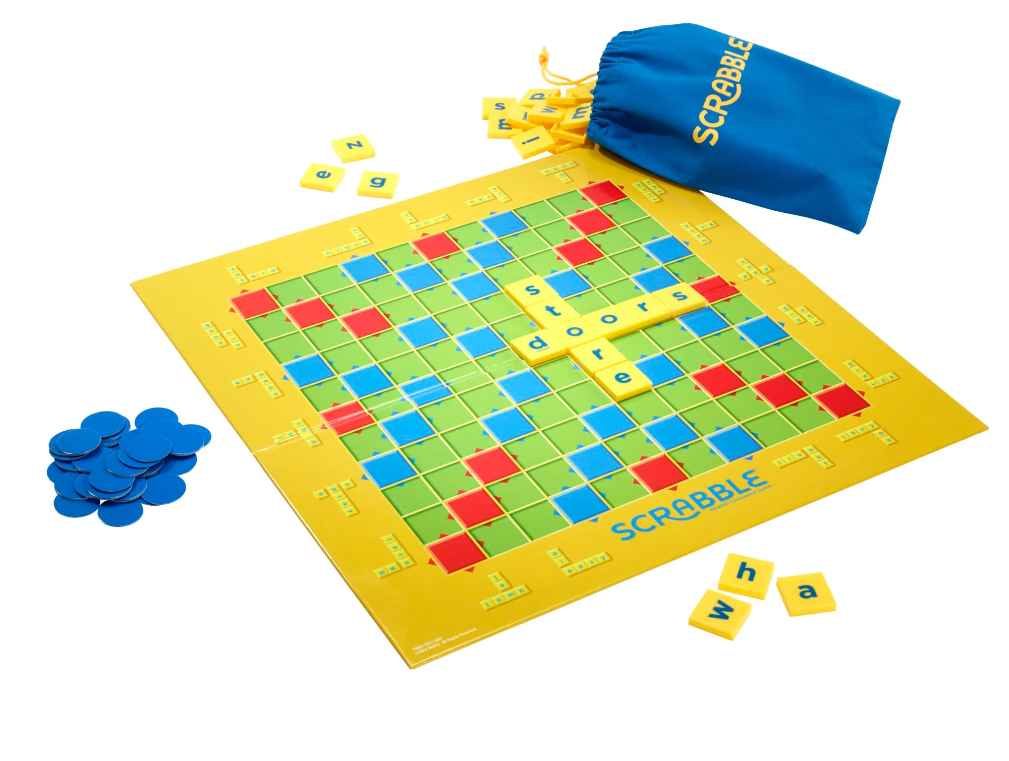 Scrabble Junior Kids Crossword Board Game - Image 2